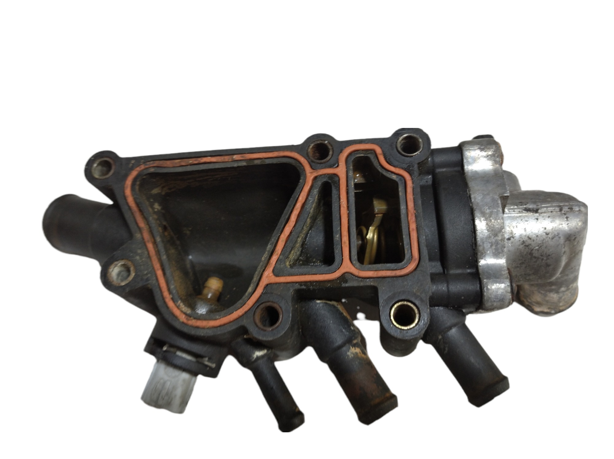 Carcaça Valvula Termostatica Ford Ka Fiesta Ecosport 03/12 4
