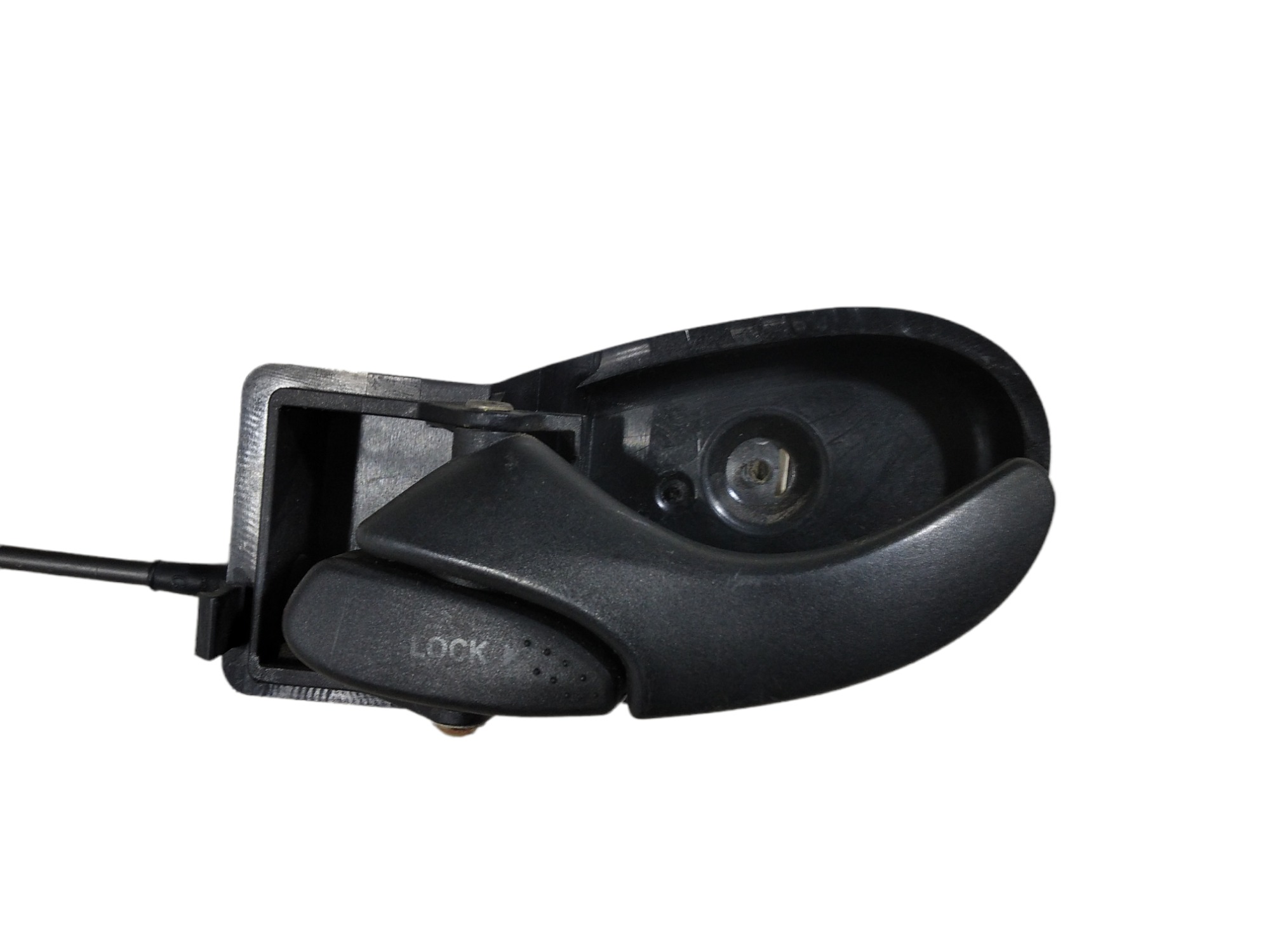 Maçaneta Interna Trasei Esquerda Ford Focus 2001 A 2008 V267 Preto Traseira 2