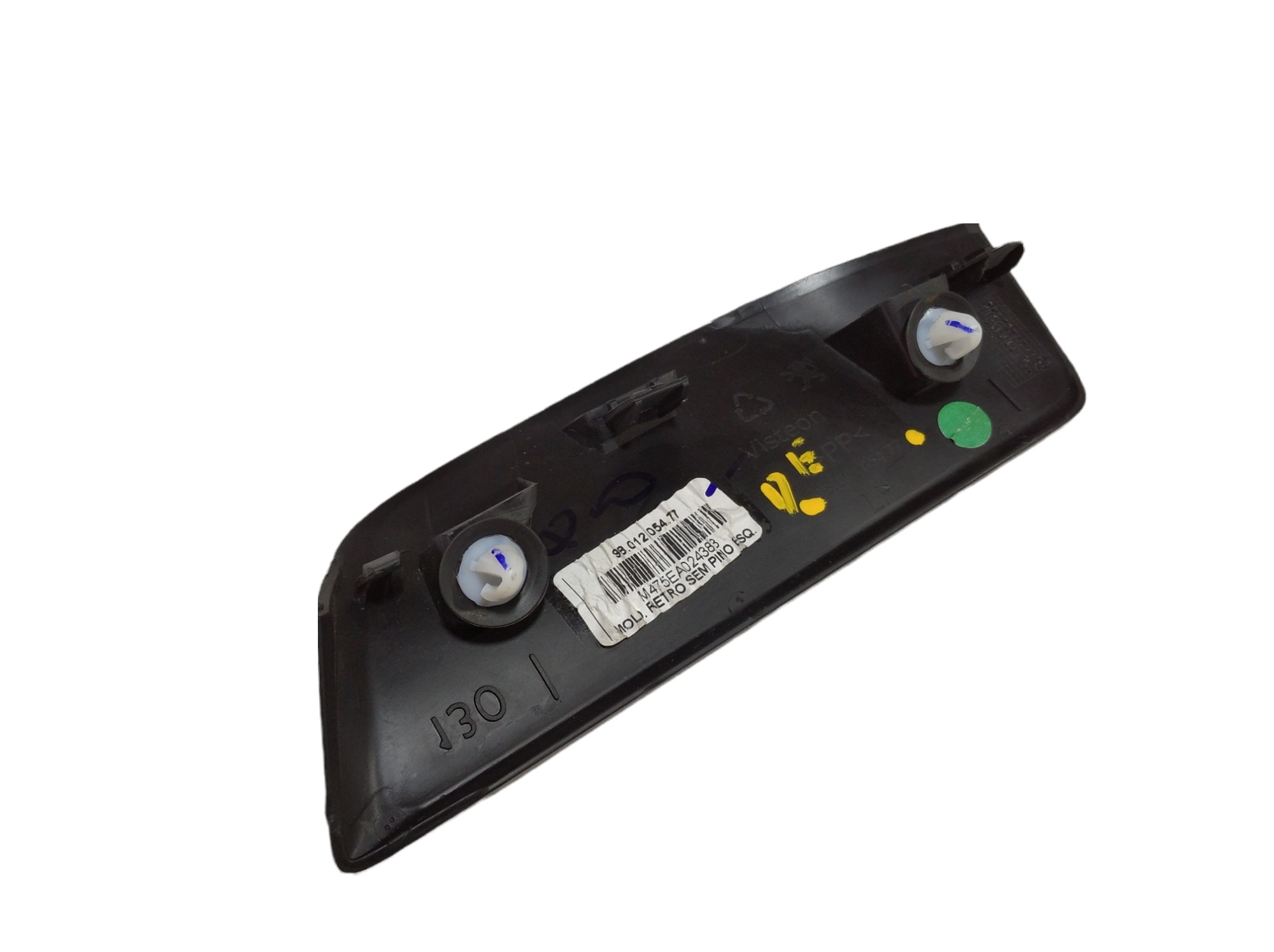 Acabamento Retrovisor Dianteiro Esquerdo Peugeot V437 Preto 9
