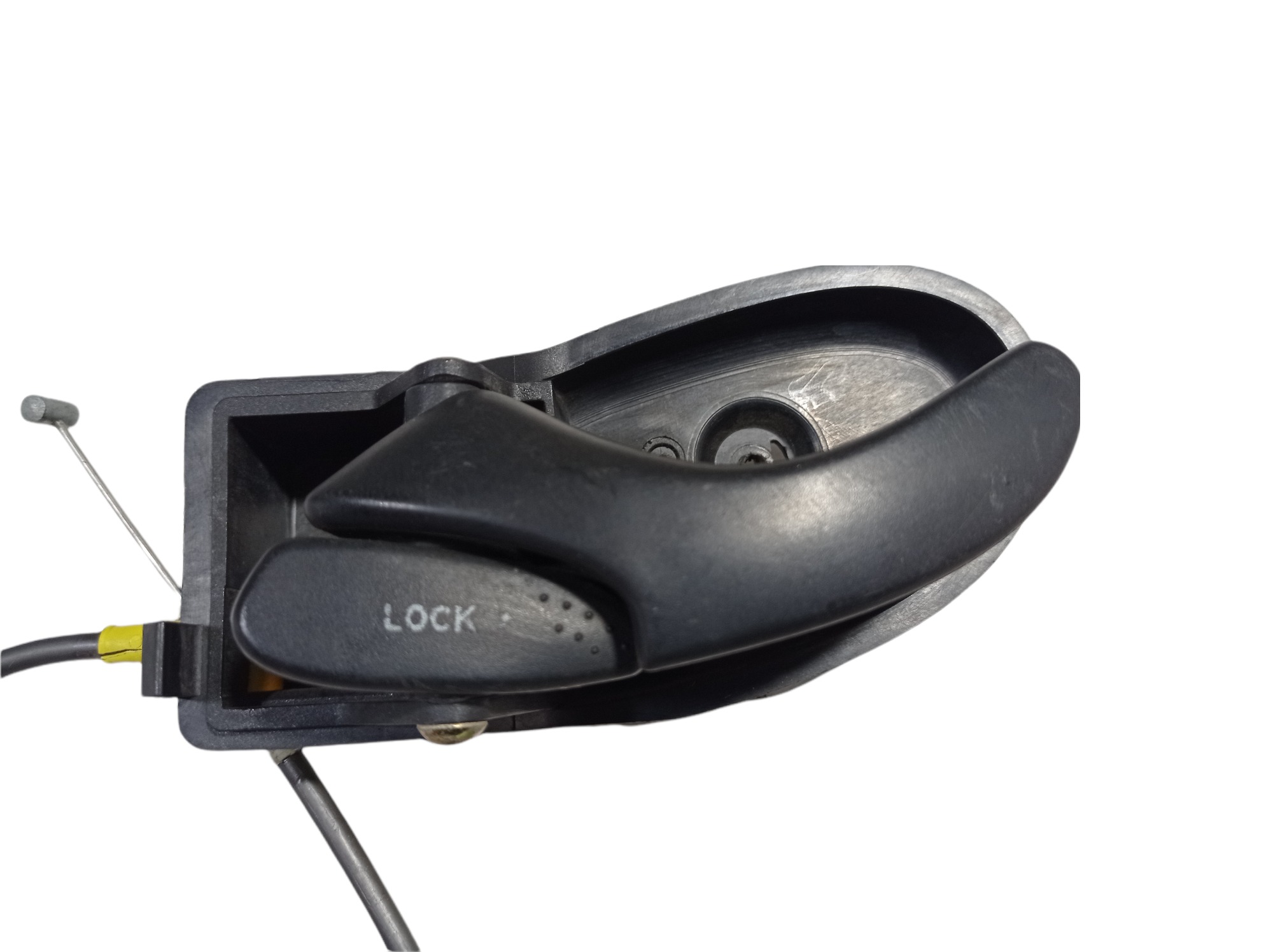 Maçaneta Interna Diantei Esquerda Ford Focus 2001 A 08 V267 Preto Dianteira 7