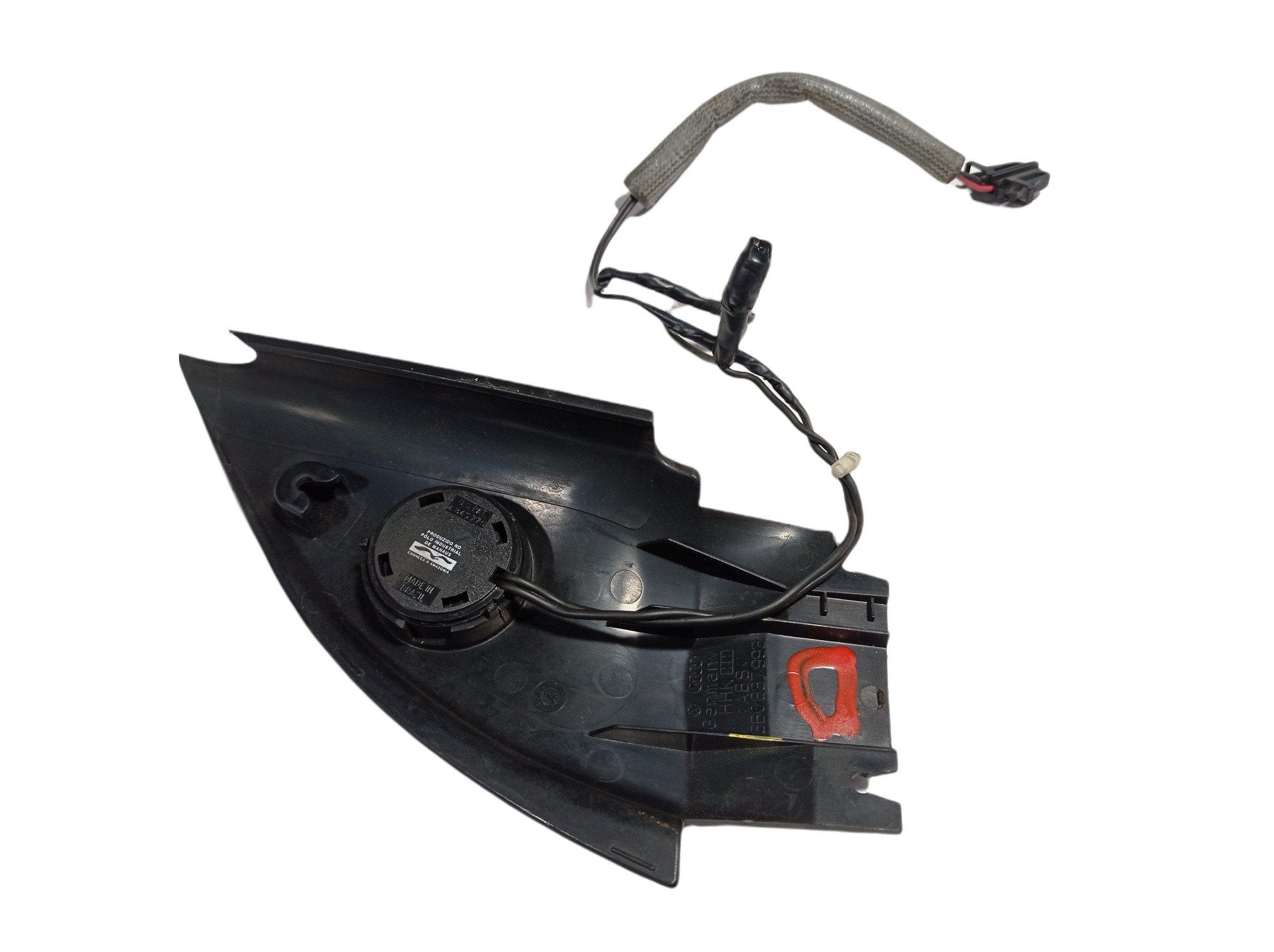 Acabamento Interno Retrovisor Esquerdo Passat 3b0837993 Preto 4