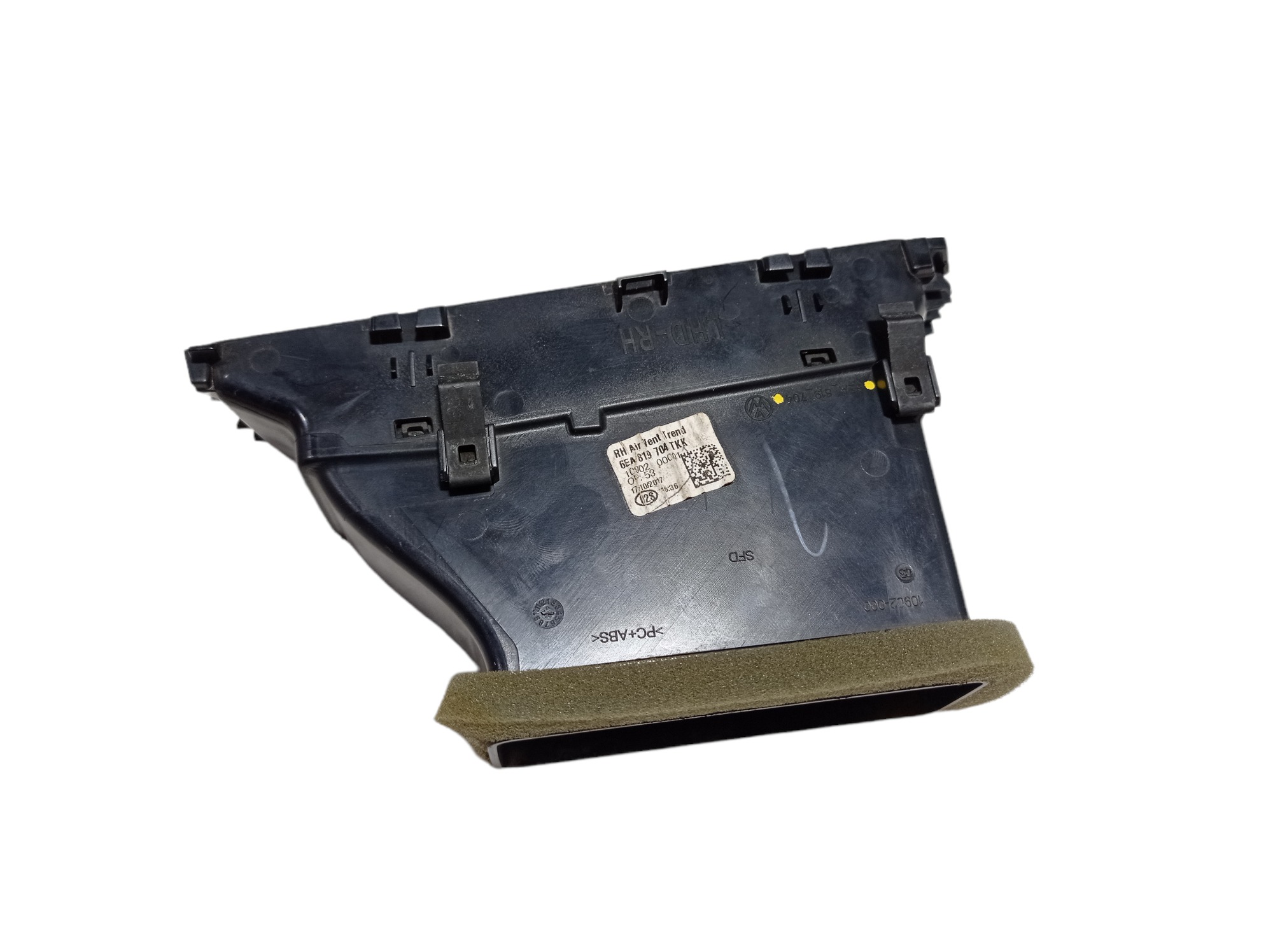 Difusor Ar Condicionado Direito Vw Polo 2018 6ea819704 V329 7