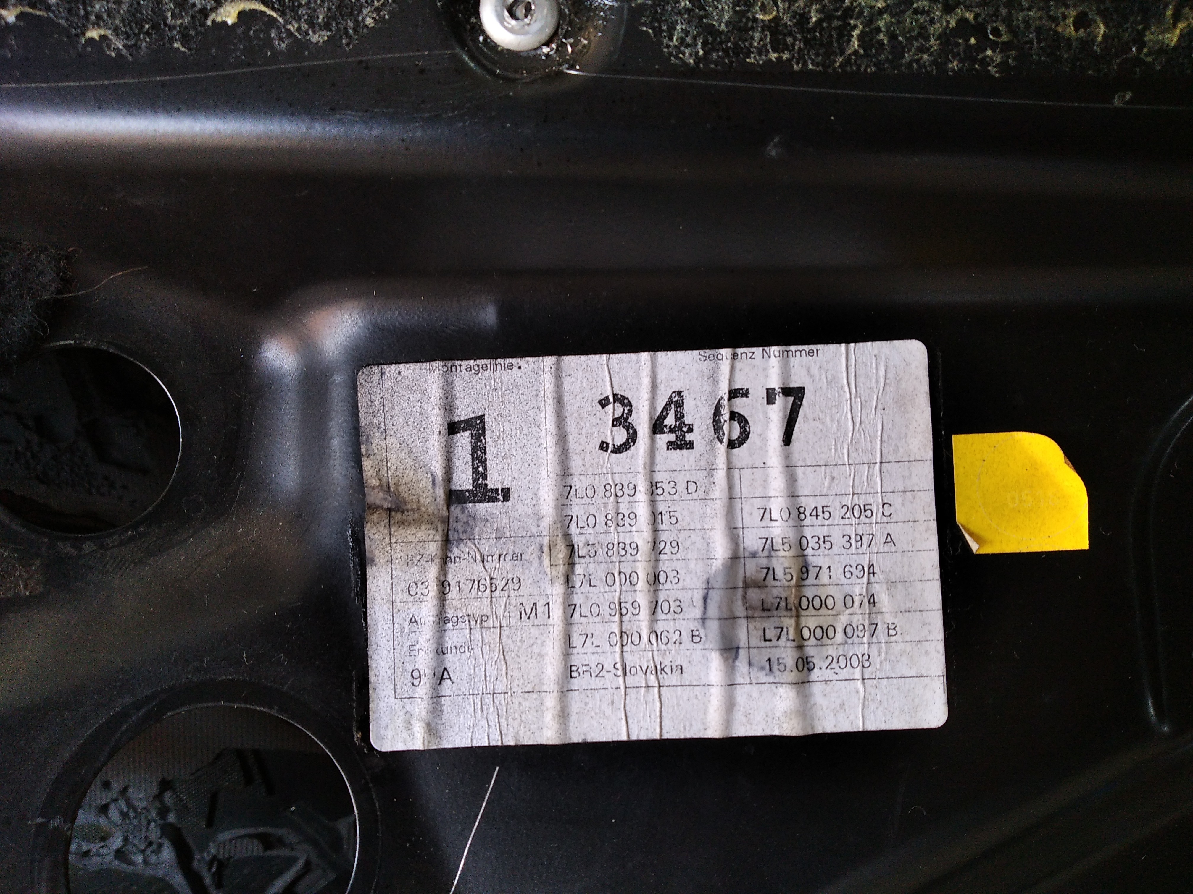 Porta Traseira Esquerda Porsche Cayenne 2003 V371 8