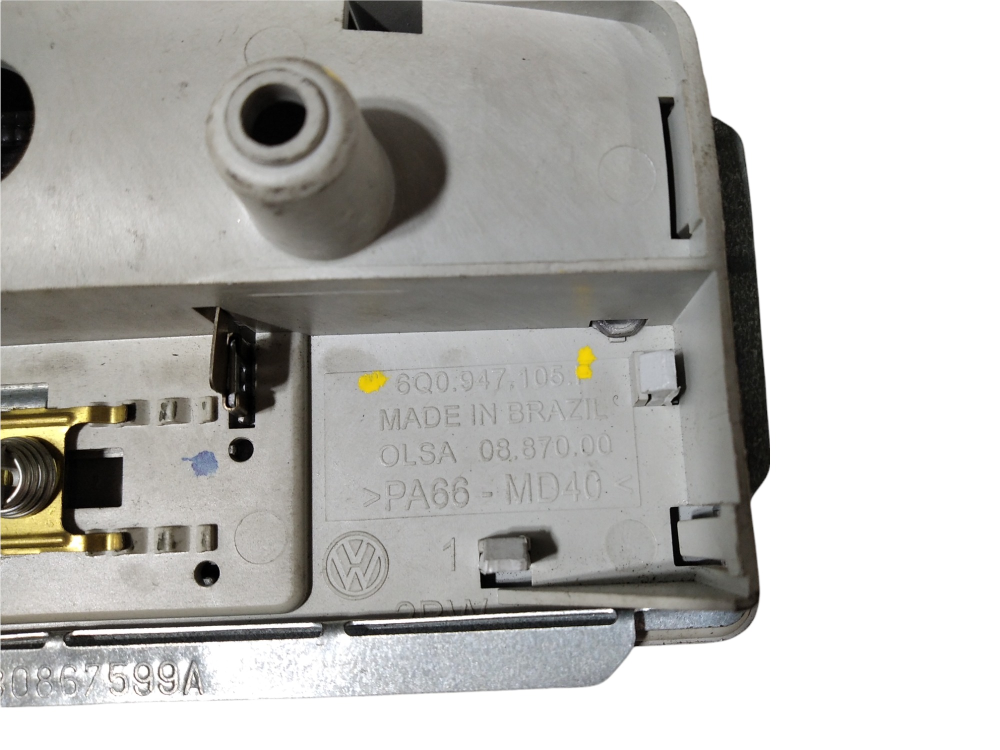 Luz Cortesia Vw Voyage 1.0 2010 6q0947105 V251 5