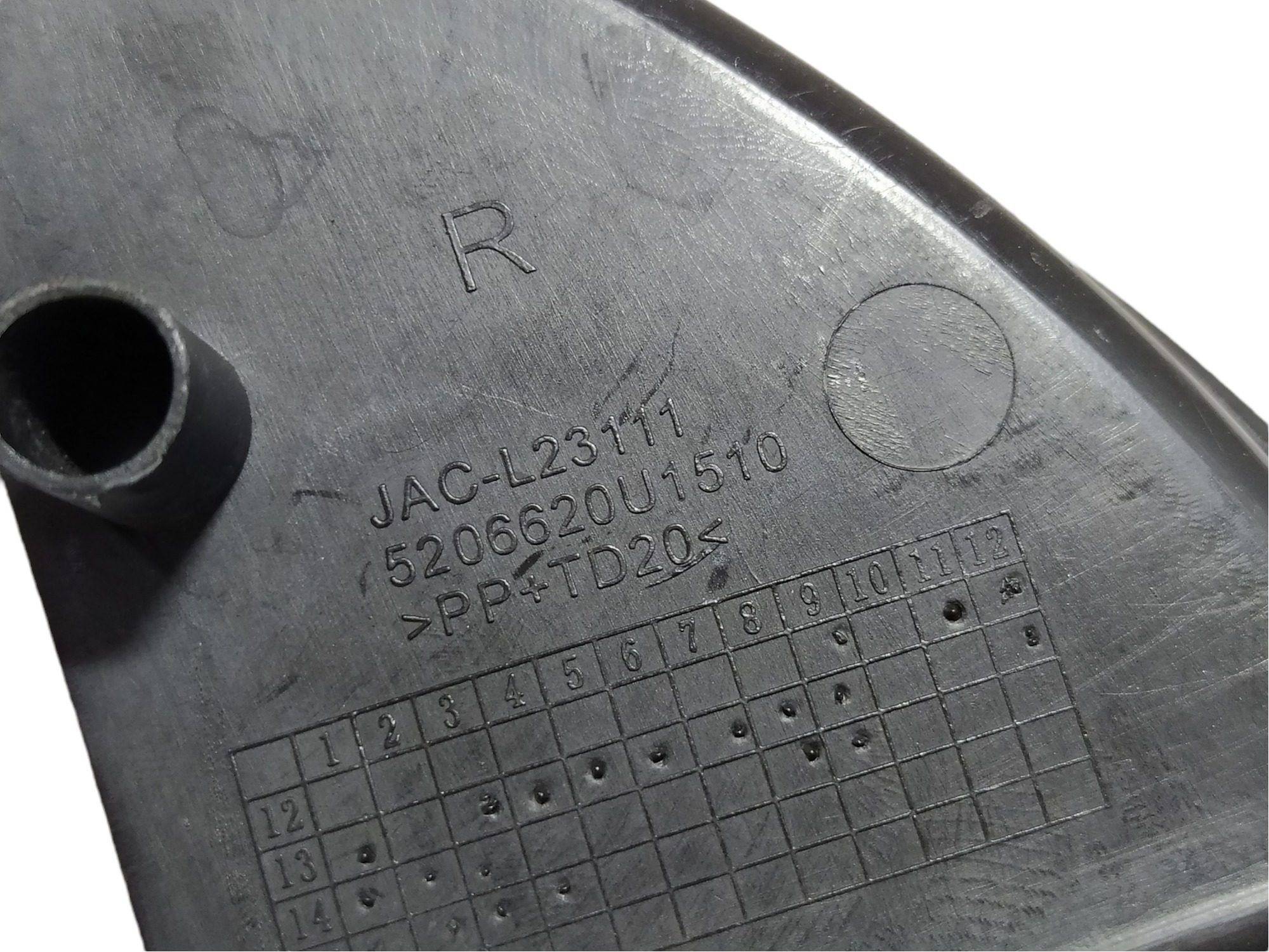 Acabamento Churrasqueira Direito Jac T6 2.0 16v 2016 V475 9