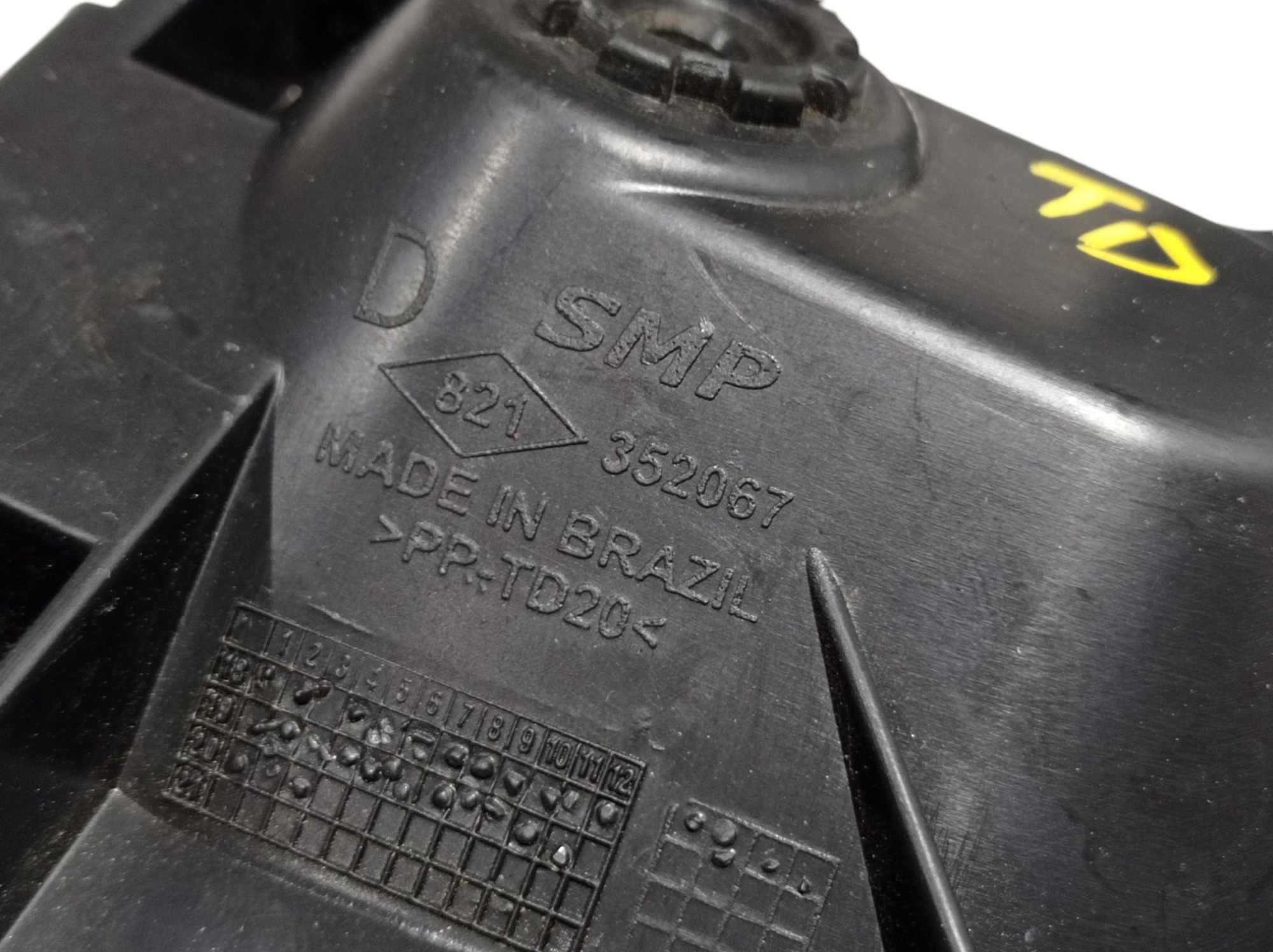 Guia Parachoque Traseiro Direito Renault Sandero 2021 V339 5