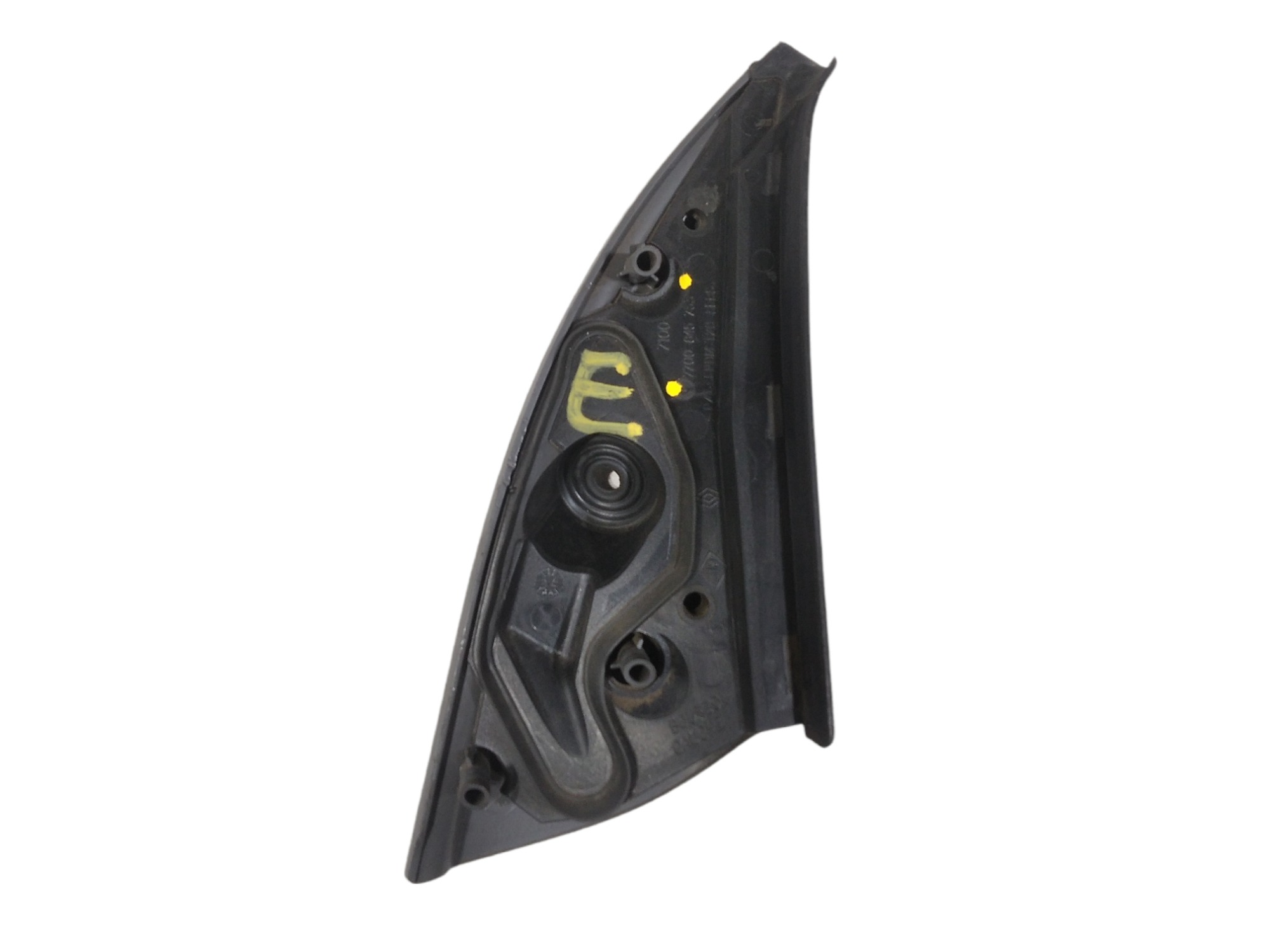 Acabamento Esquerdo Interno Retrovisor Renault Clio V236 Cinza 8