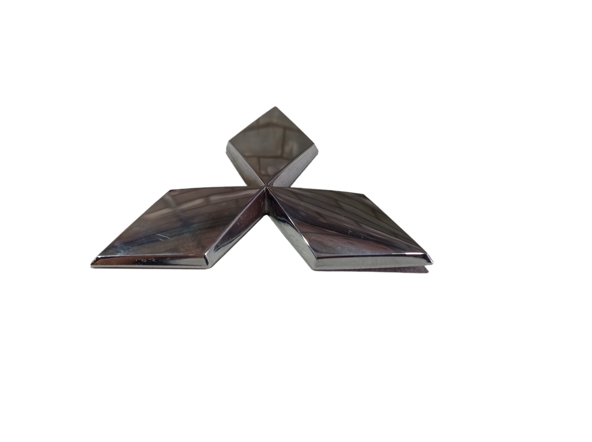Emblema Mitsubishi Mitsubishi Asx Cvt 2.0 2014 V574 Prata 1