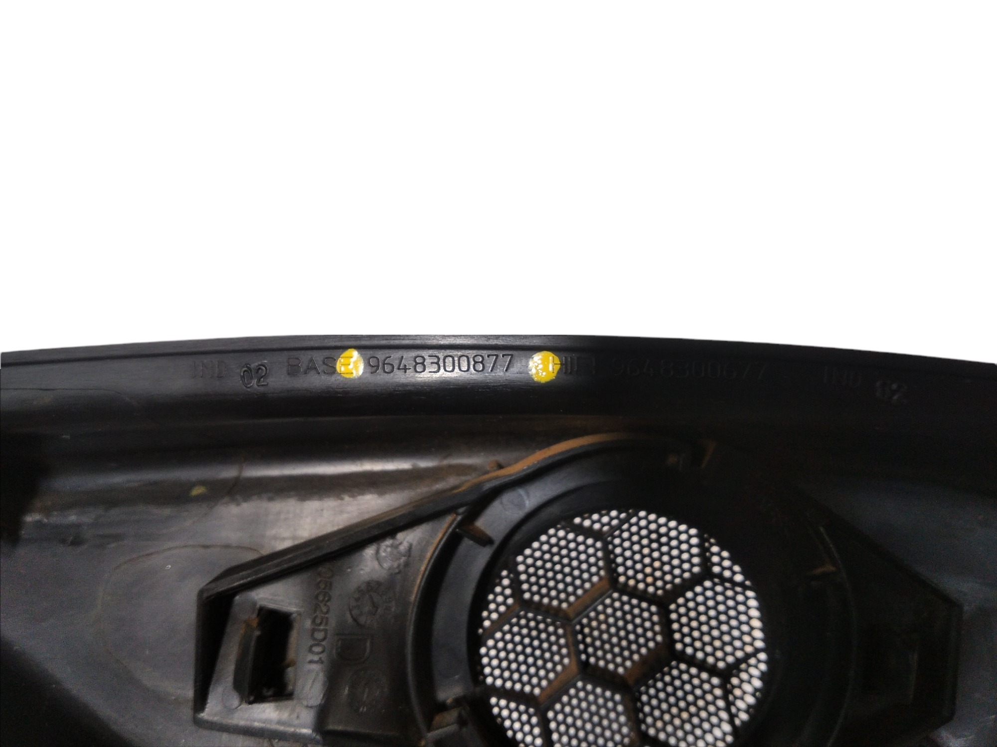 Moldura Interna Retrovisor Direito Peugeot 206 207  V185 8