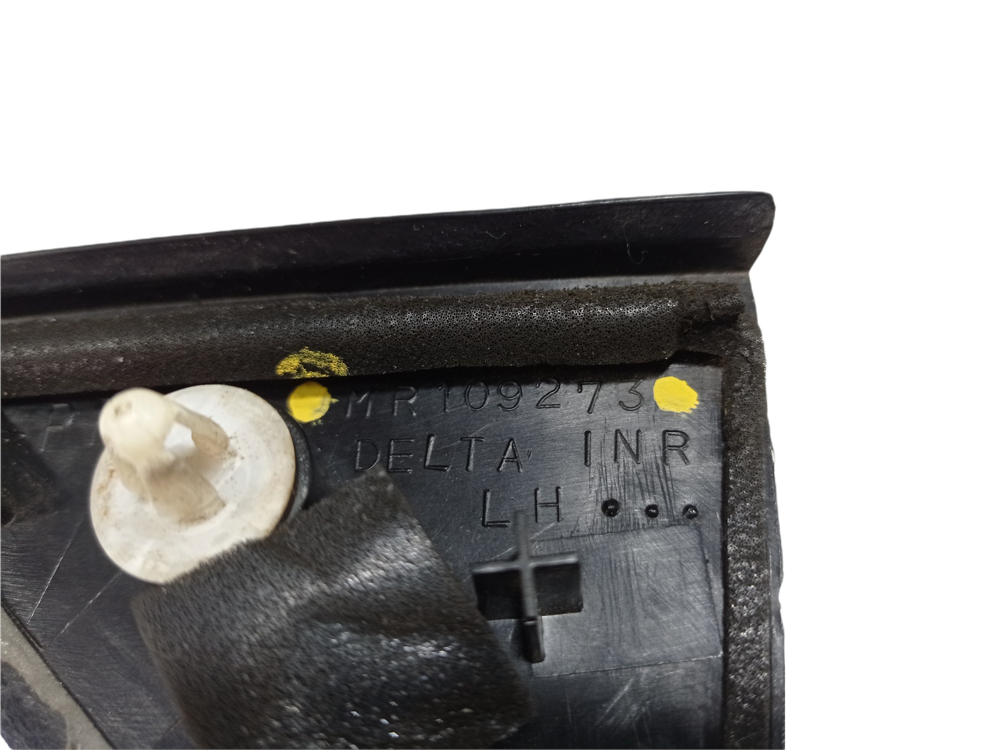 Acabamento Interno Retrovisor Esquerdo Pajero Sport V319 Preto 7