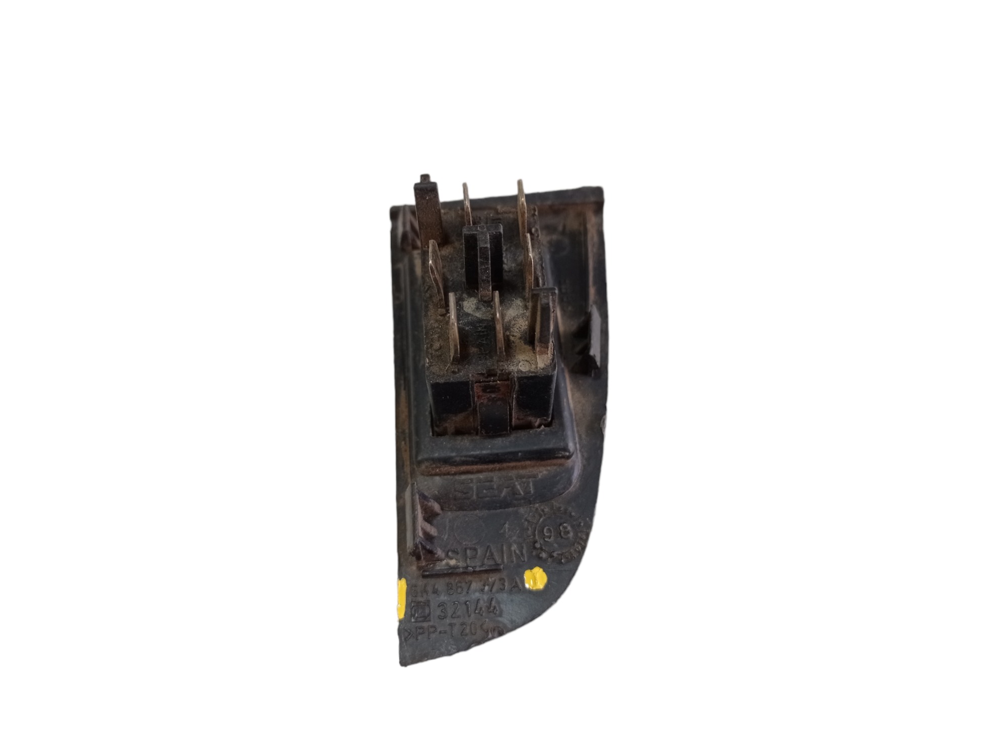 Botão Comando Vidro Traseiro Esquerdo Vw Polo 1994 1998 Vl 5