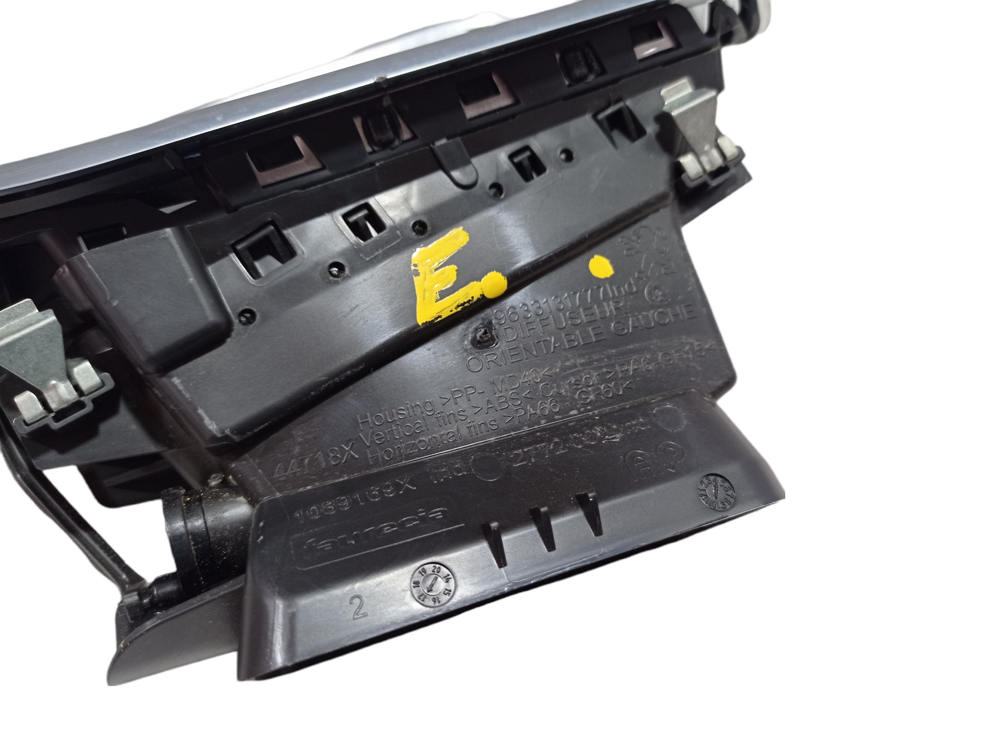 Difusor Ar Esquerdo Painel Peugeot 2008 2017 V437 8