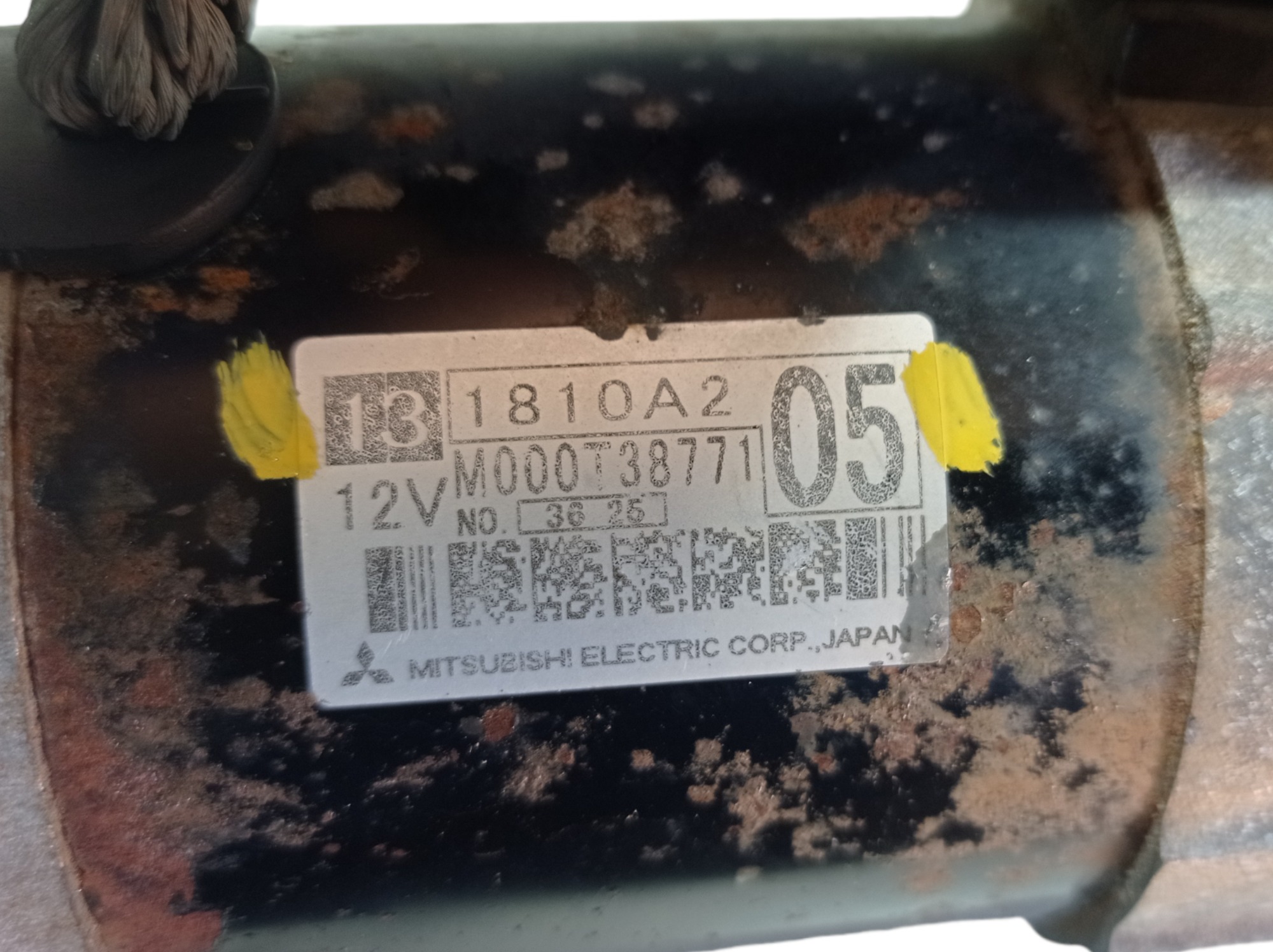 Motor De Arranque Mitsubishi Outlander 2.0 16v 2014 V551 3