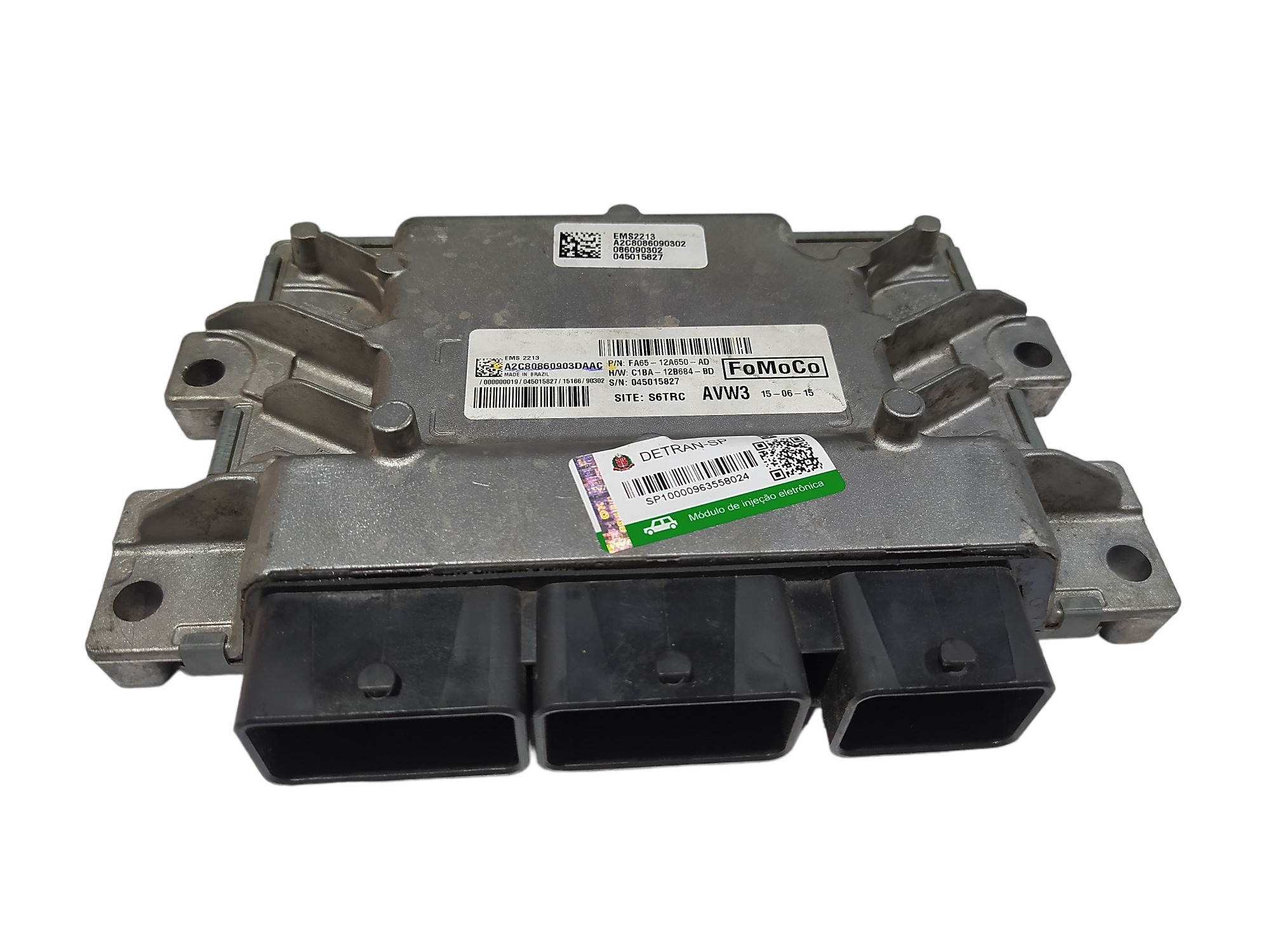 Kit Módulo Injeção Ford New Fiesta 1.5 4cc 2016 V270 6