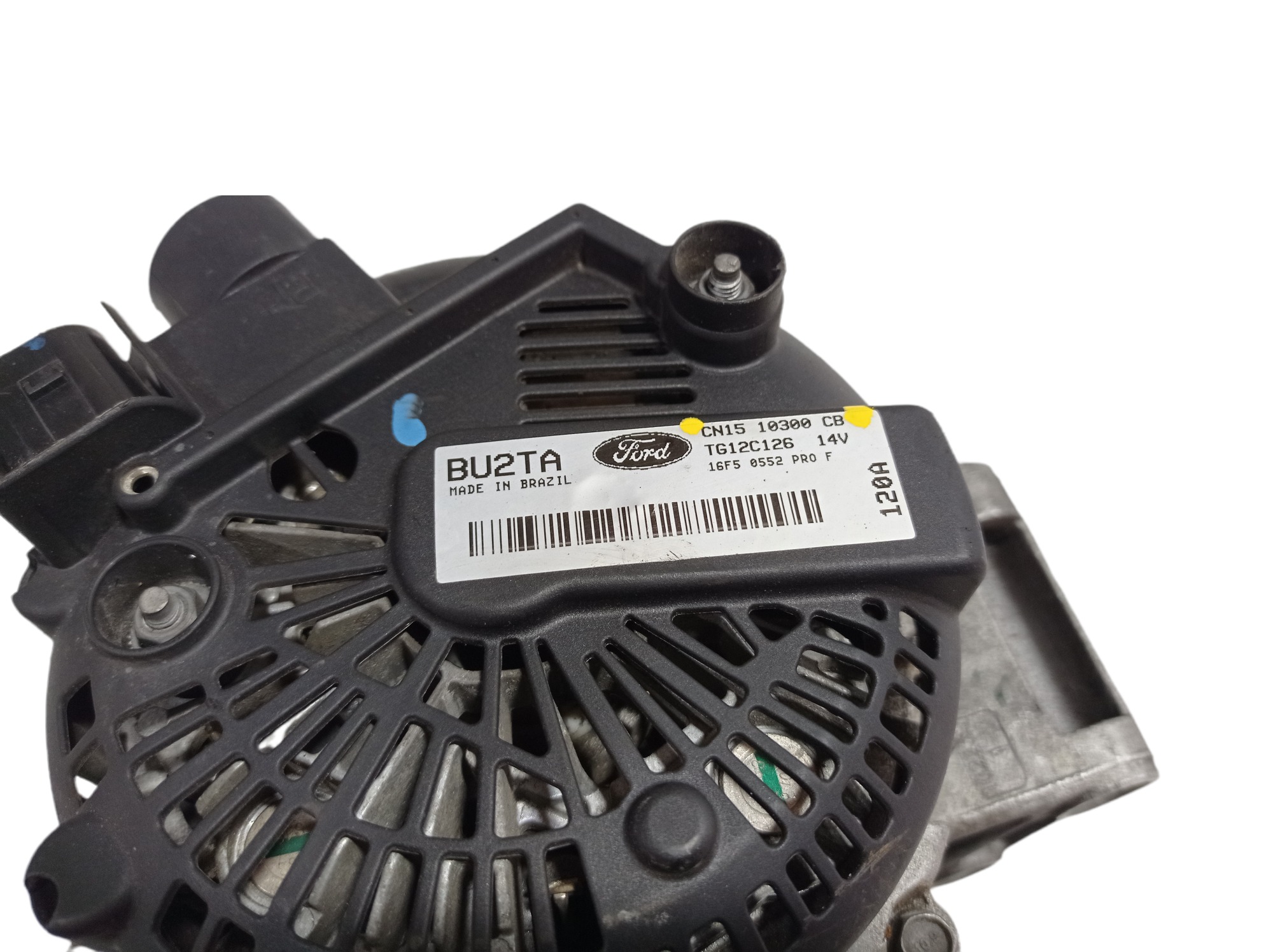 Alternador Ford Fiesta Hatch 1.5 2015 Cn1510300cb V270 7