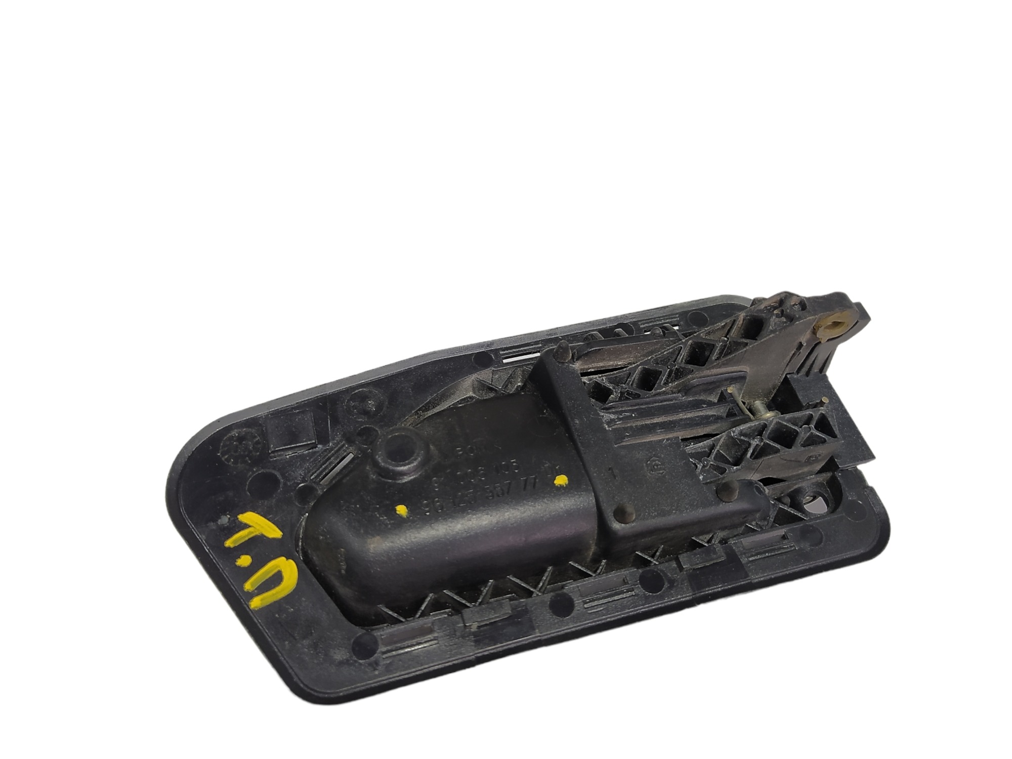 Maçaneta Inter Traseira Direita Peugeot 306 1994 A 2000 V404 Preto 3