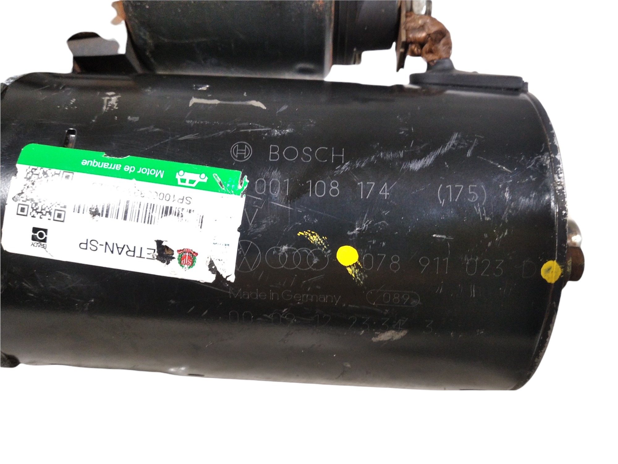 Motor Arranque Audi A6 2.7 Biturbo 2001 V261 078911023d 5