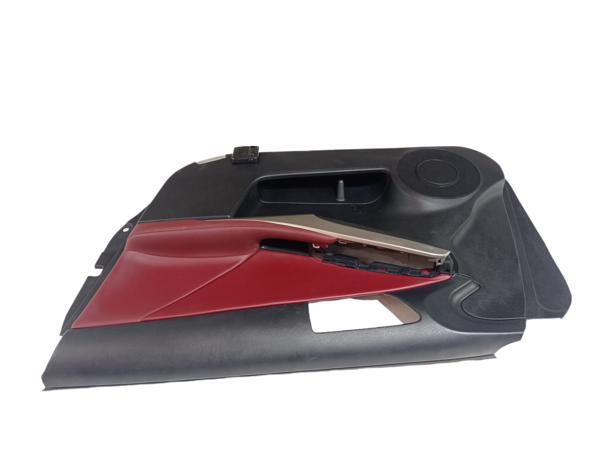 Forro Porta Dianteira Direita Lexus Is 250 F Sport 2015 V434 Preto E Vinho 5