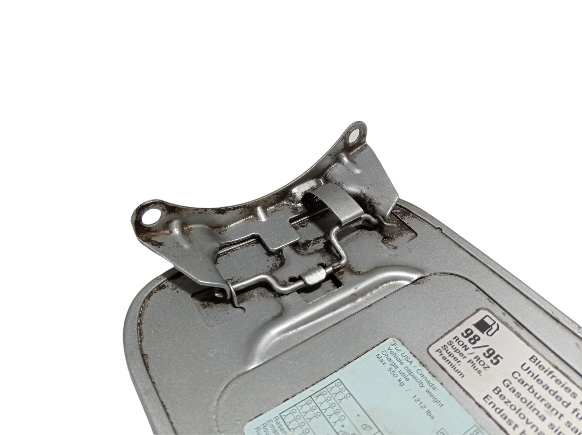 Portinhola Tanque Combustível Audi A4 1996 1997 V30 Prata 1996 3