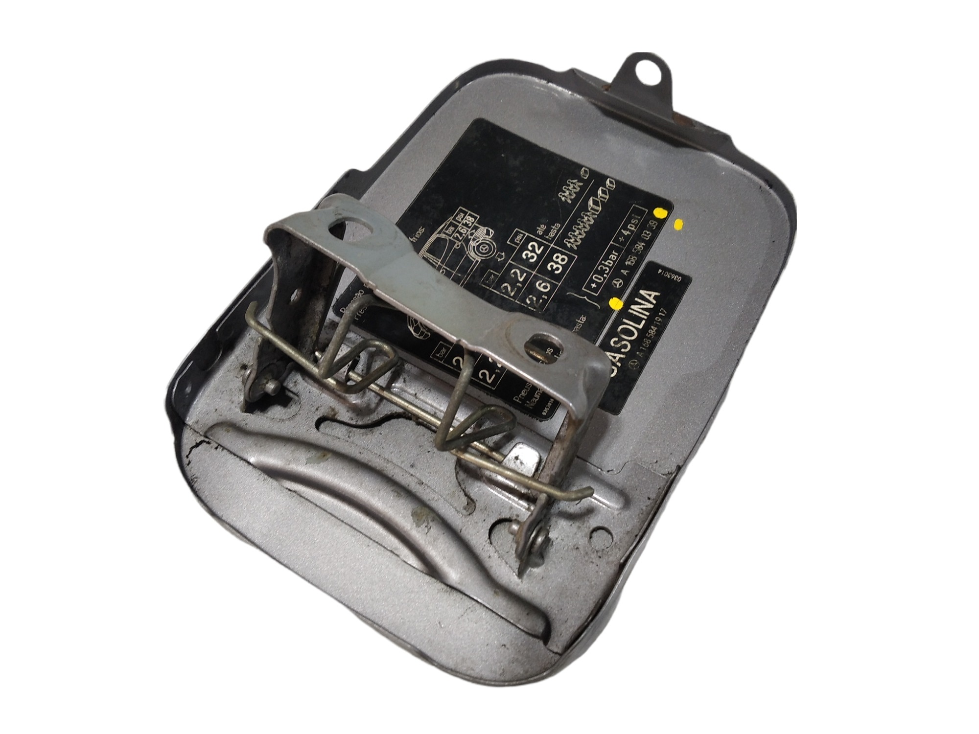 Portinhola Tanque Combustível Mercedes A160 1.6 1999 V388 Cinza 1999 5