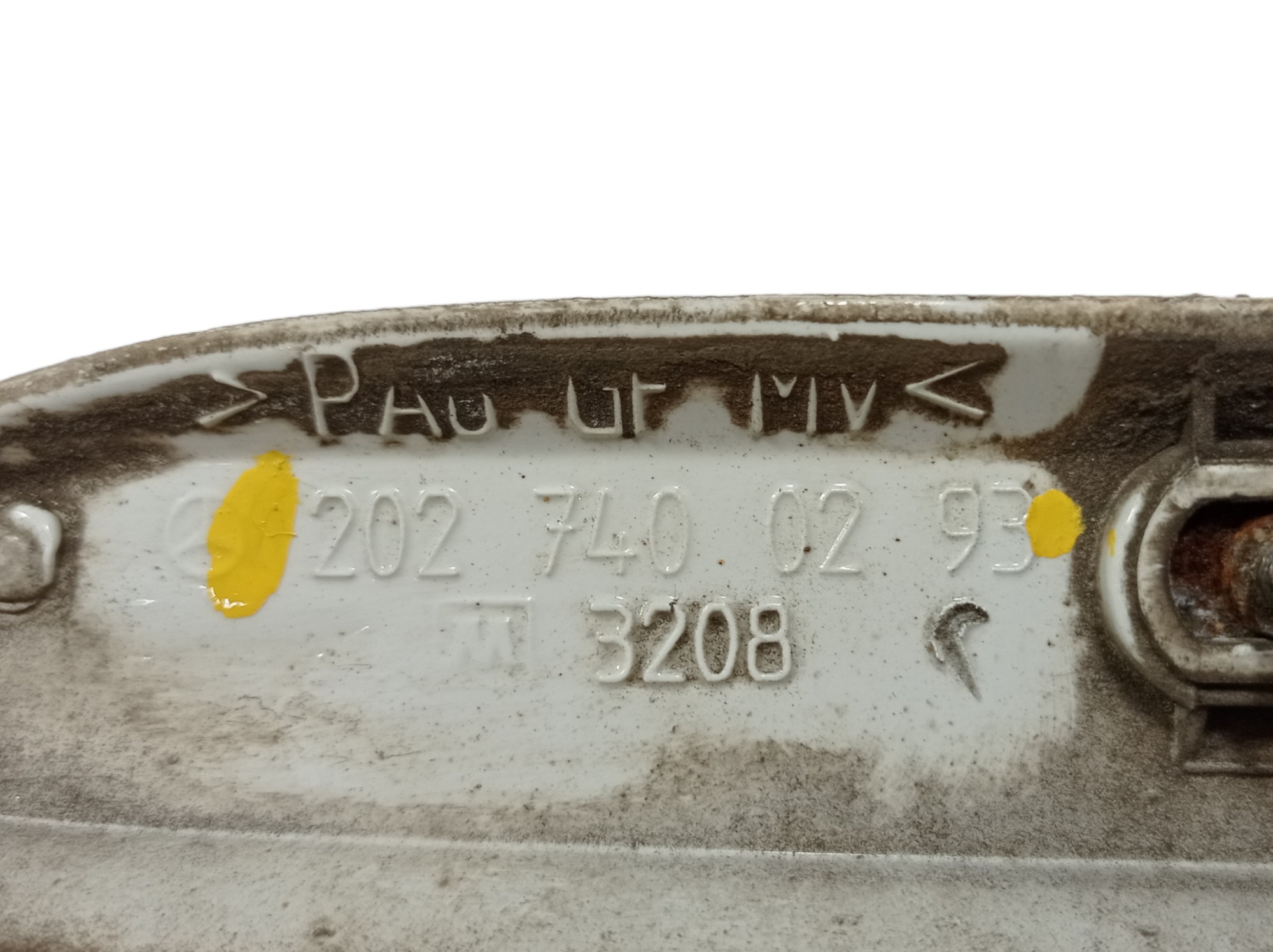 Friso Tampa Traseira Mercedes C230 1998 2027400293 V493 7