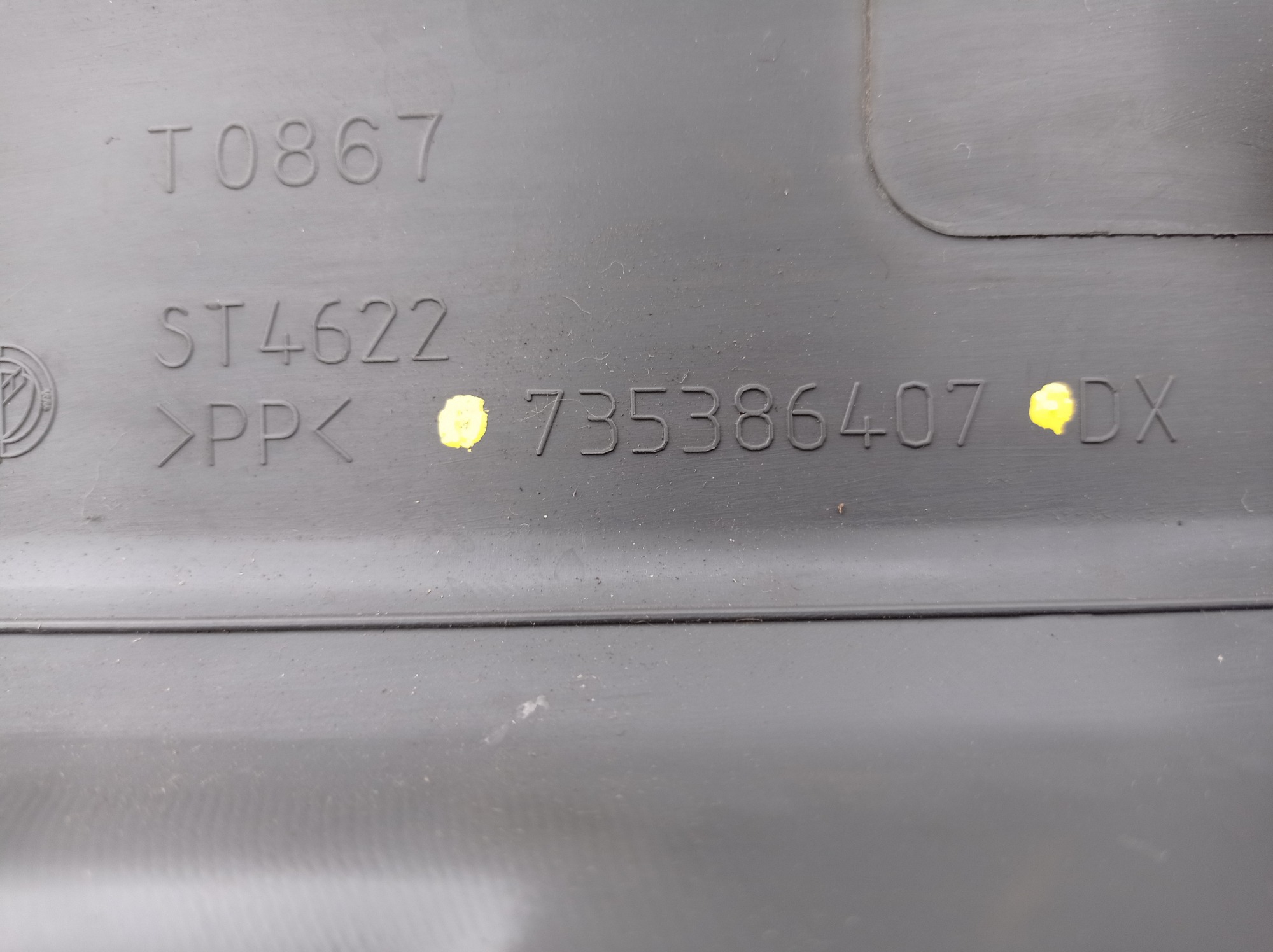 Soleira Direita Fiat Linea 2009 735386407 V433 5
