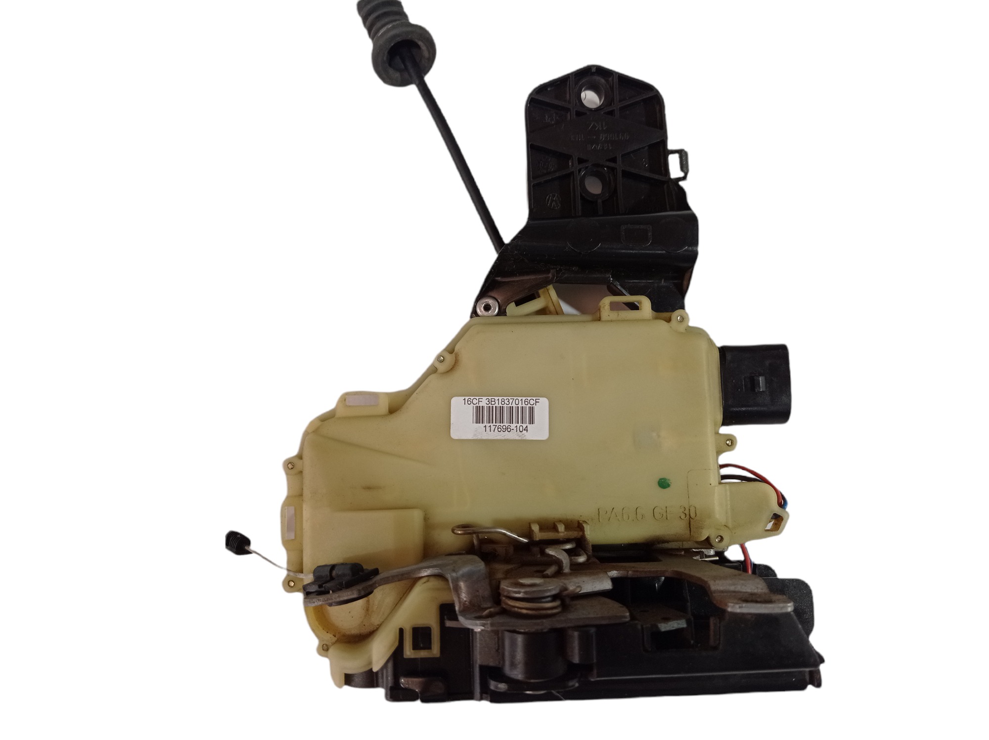 Fechadura Porta Dianteira Direita Golf 2009 V435 3b1837016 1