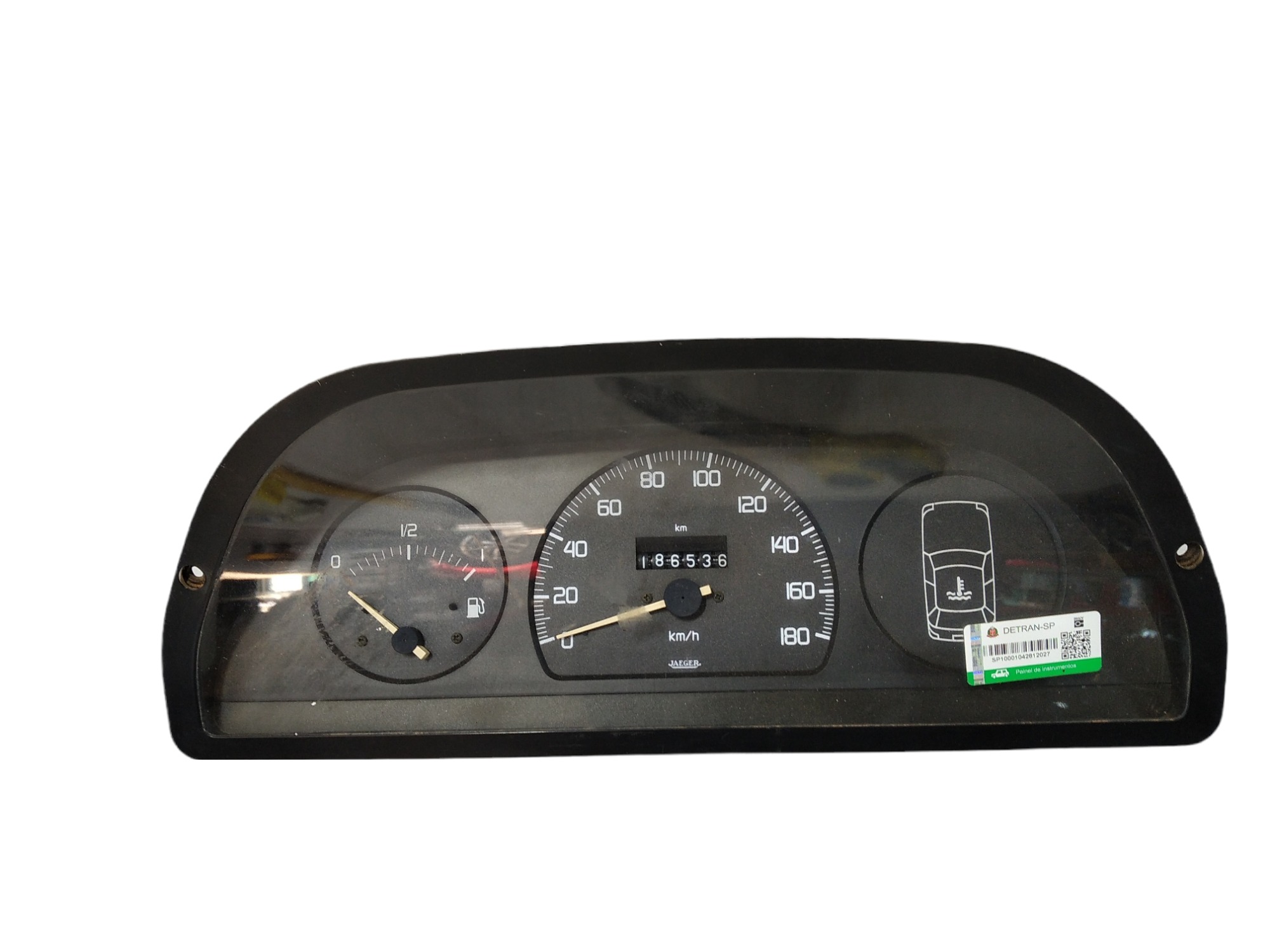 Painel De Instrumentos Fiat Fiorino 1996 51488001 D Preto 1