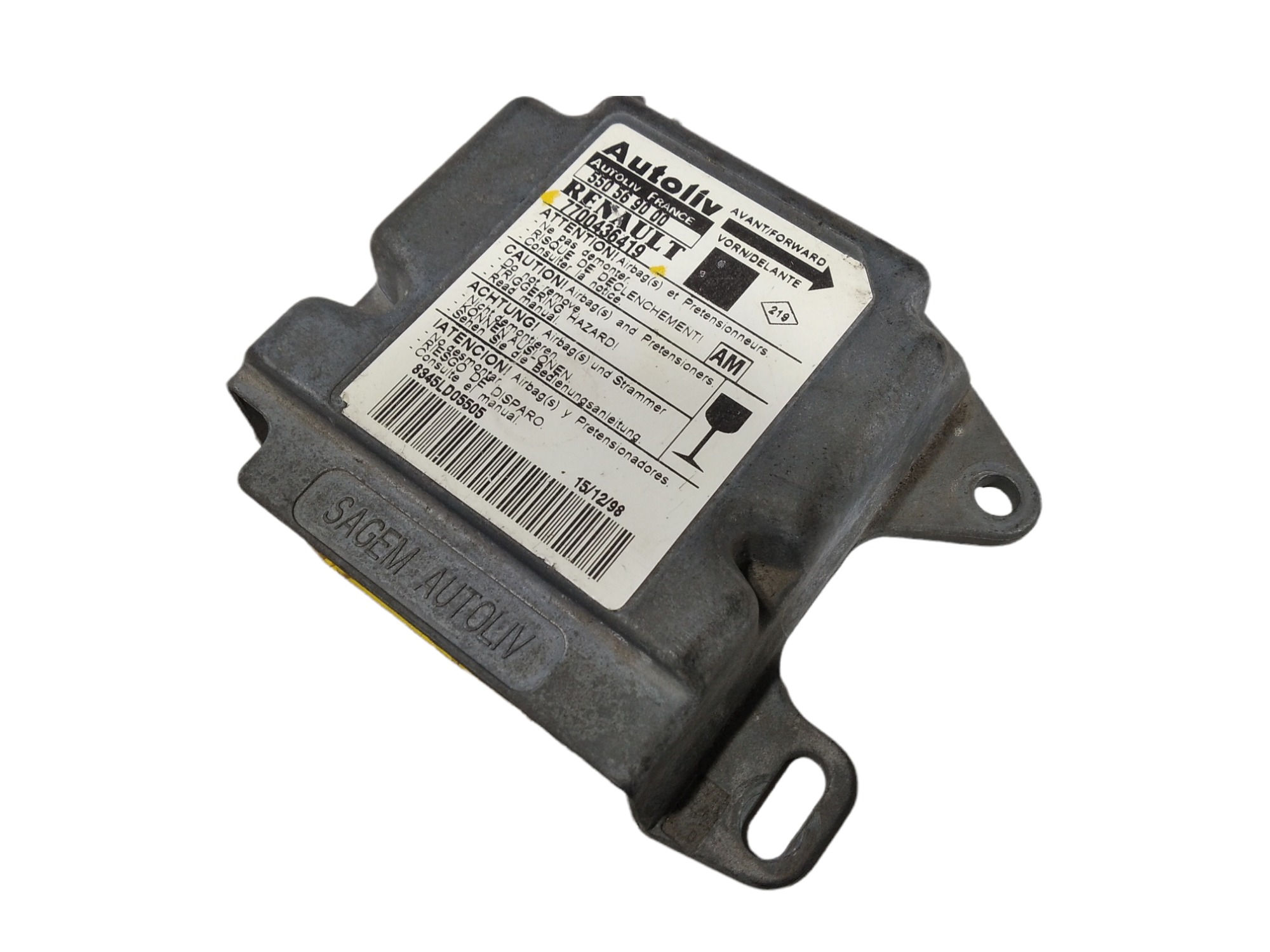 Módulo Renault Scenic 1999 7700436419 5