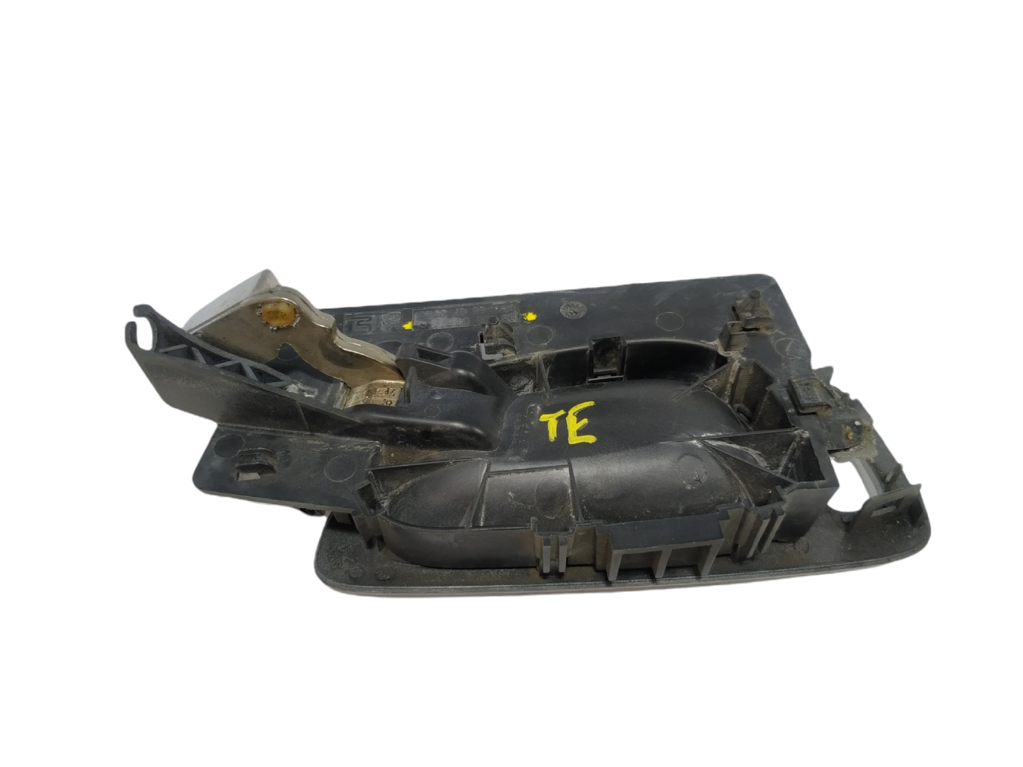 Maçaneta Interna Traseira Esquerda Peugeot 307 2008 V369 Prateado 2