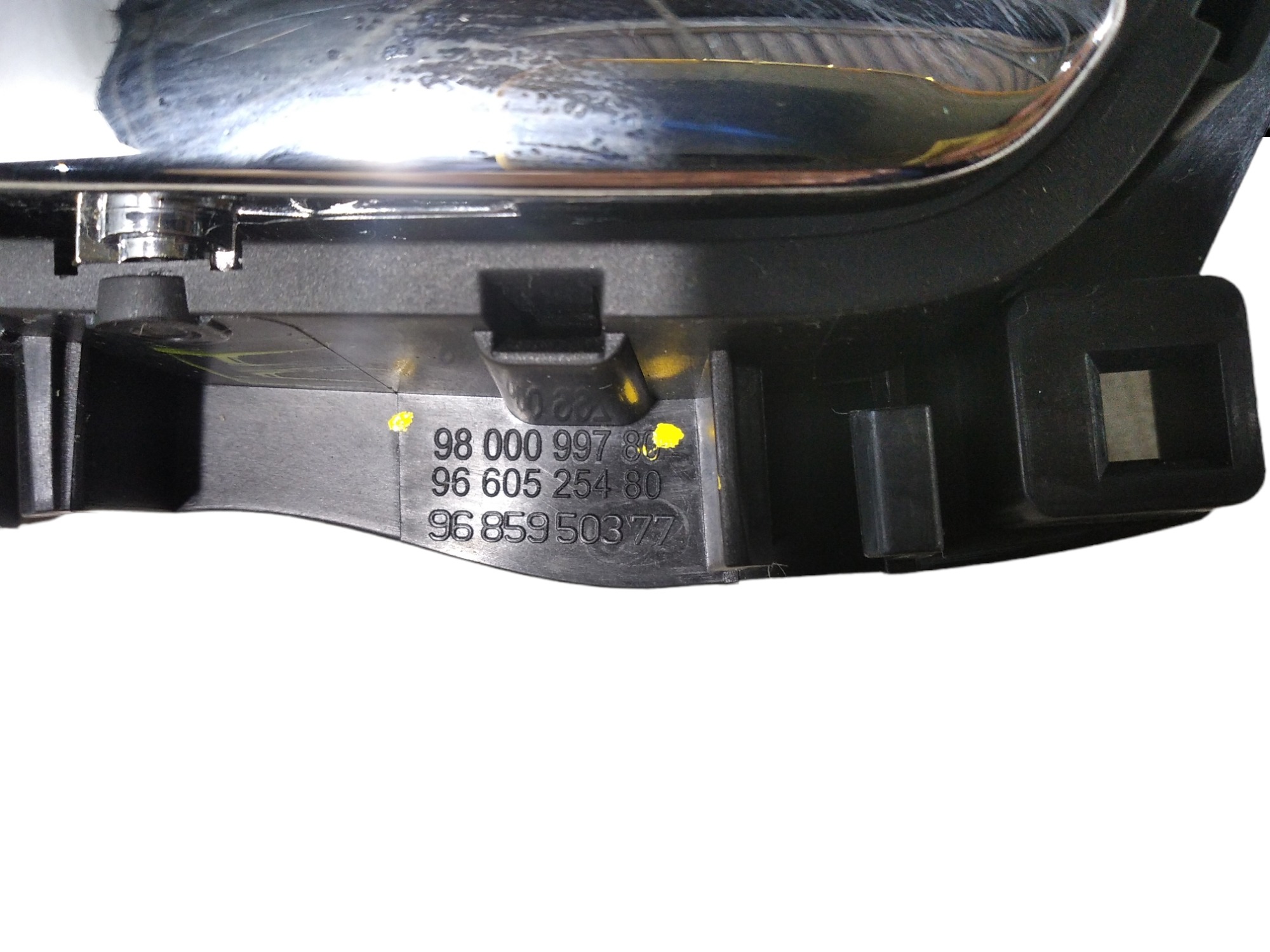 Maçaneta Interna Esquerdo Peugeot 308 2014 V311 9800099780 Prata 3