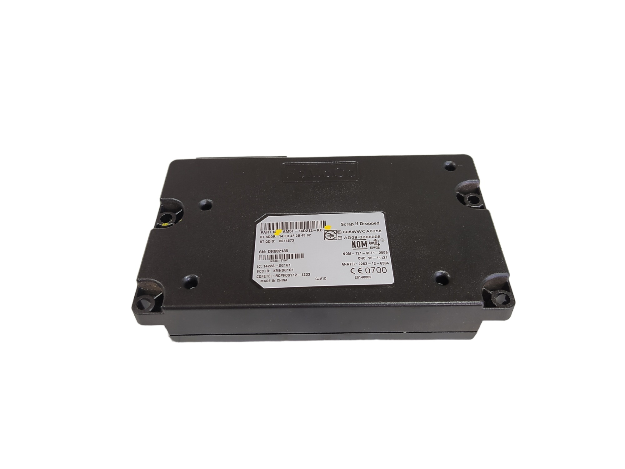 Modulo Conforto Ford Focus 1.6 16v 2014 Am5t14d212kd V476 4