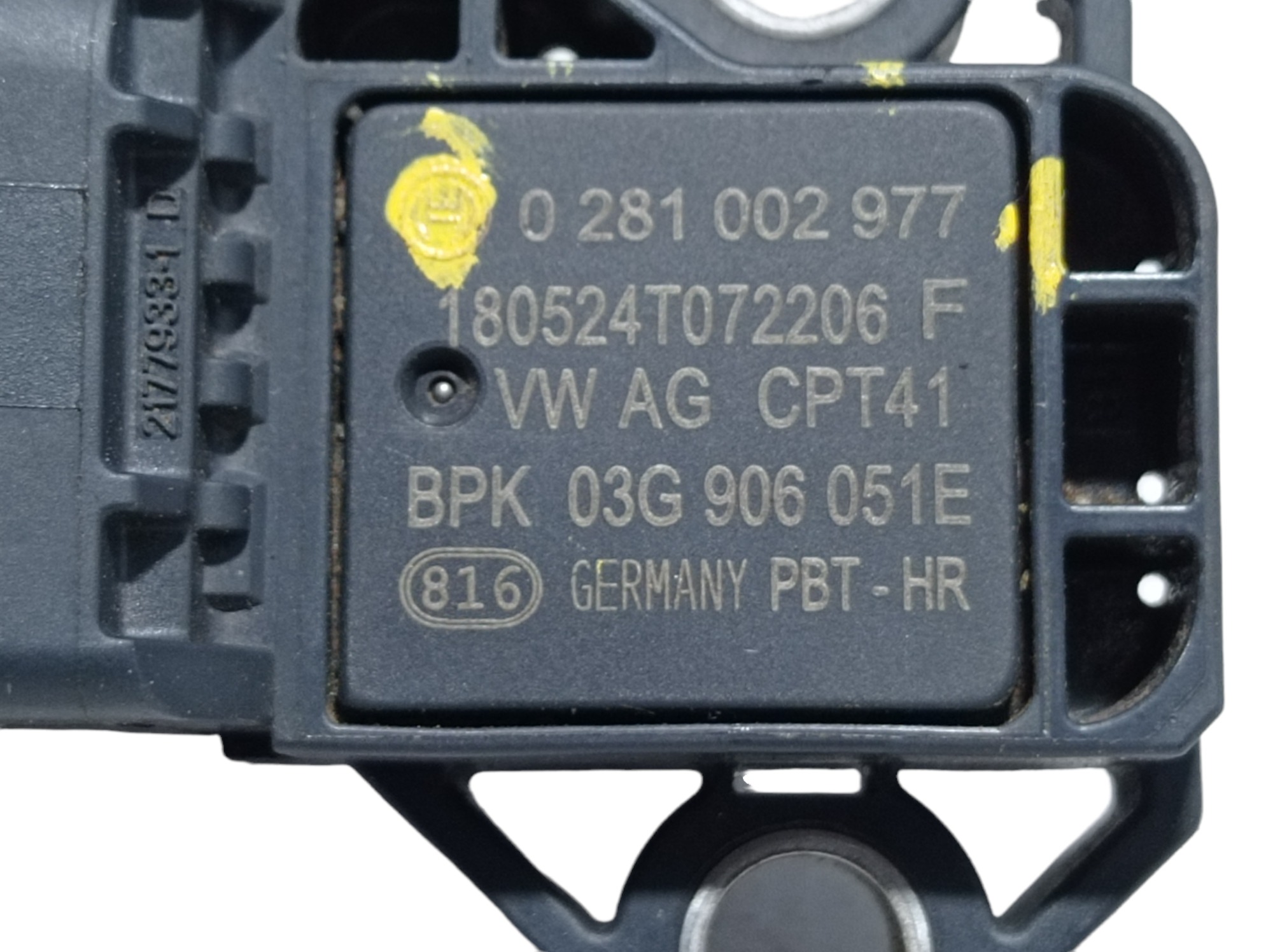 Sensor Map Audi A3 Sportbakc 1.4 Tsi 2019 V343 7