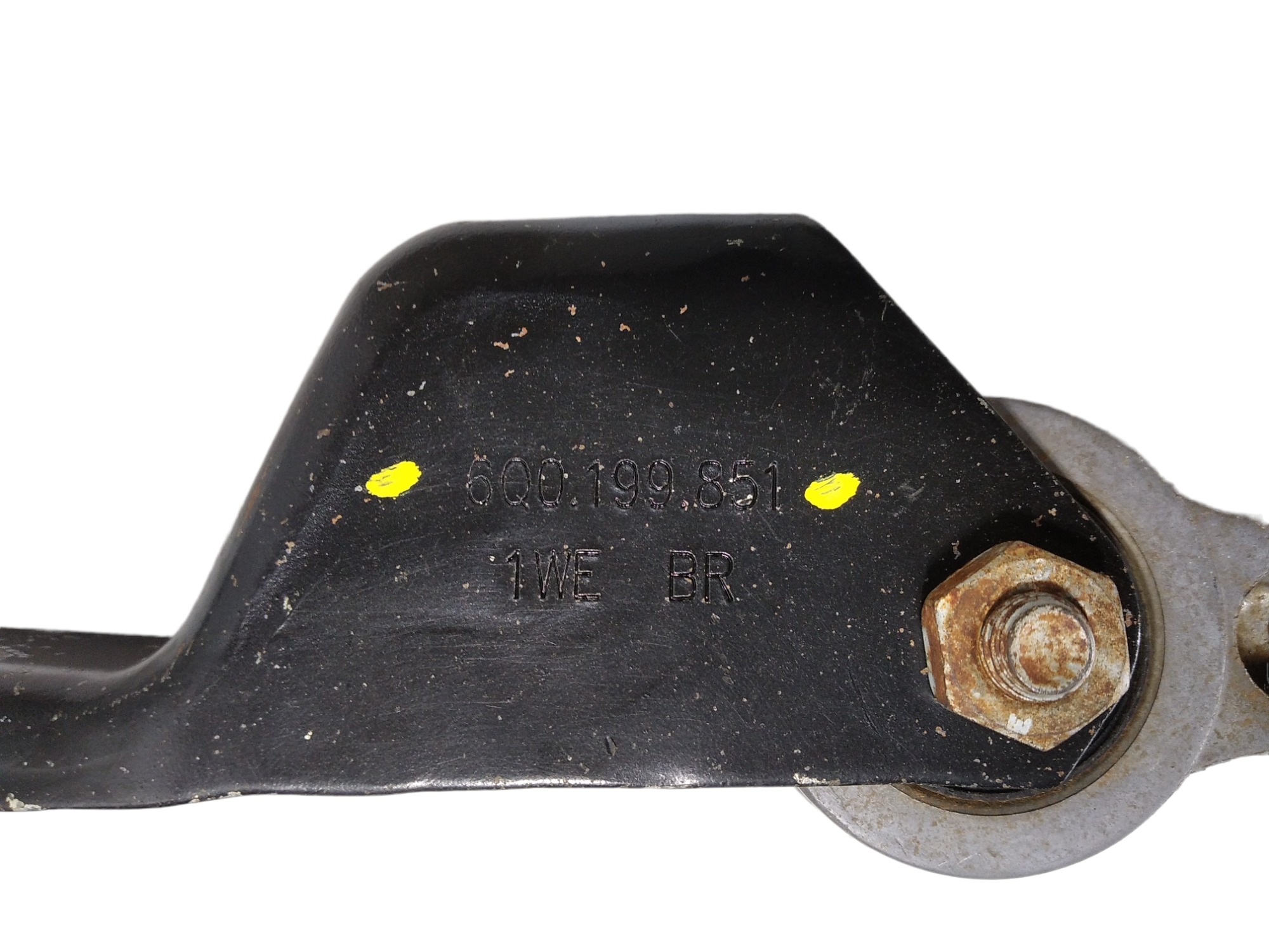 Coxim Traseiro Motor Câmbio Vw Saveiro Cross 1.6 2020 V467 3