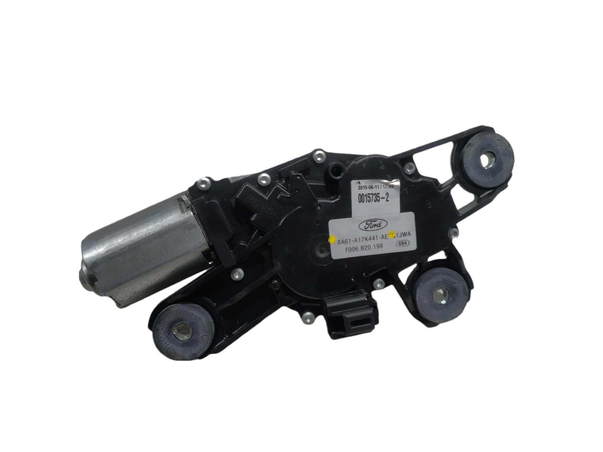 Motor Maquina Limpador Traseiro Ford Fiesta Hatch 2015 V270 3