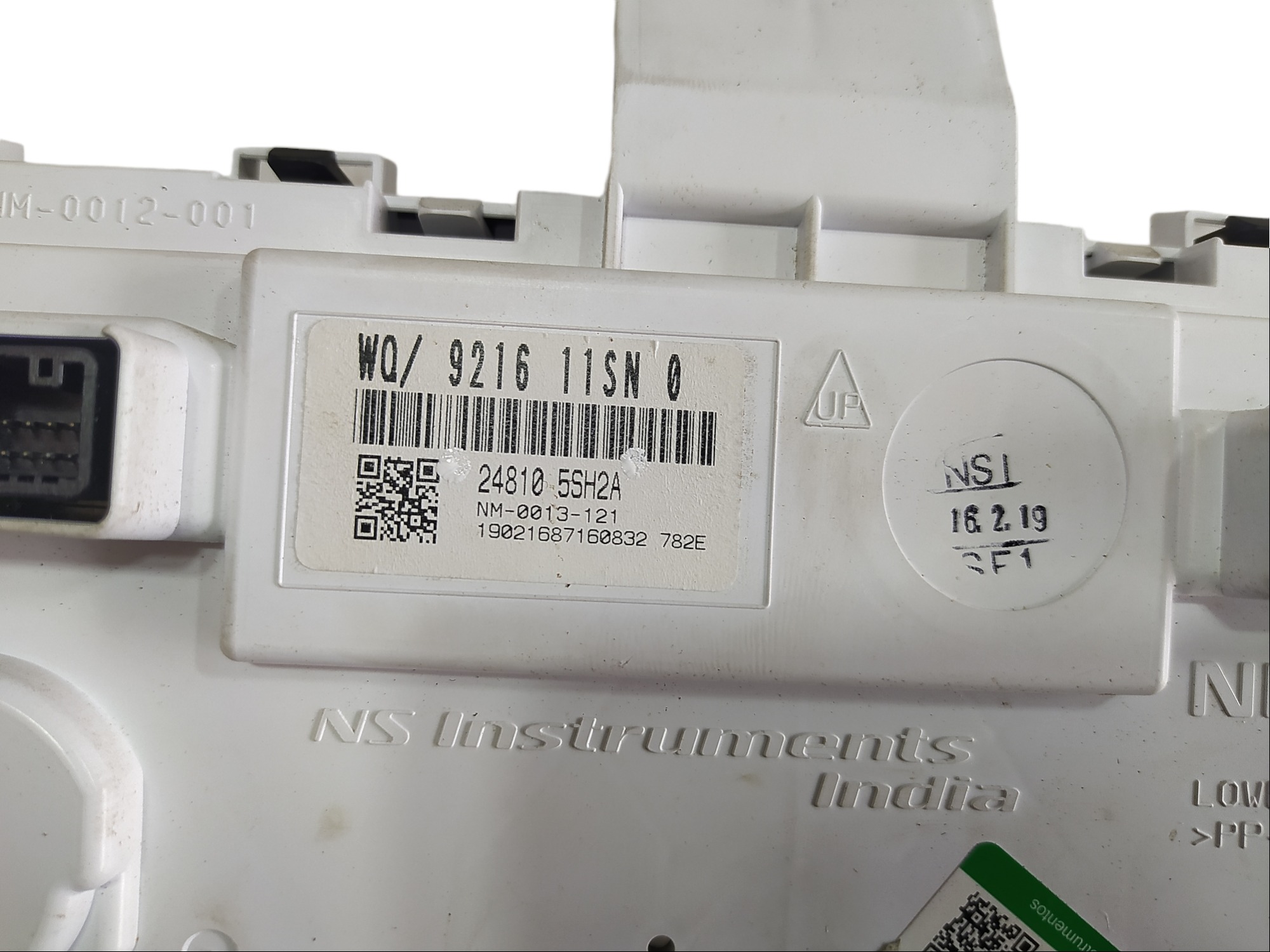 Painel De Instrumentos Nissan Leaf 2019 V488 8