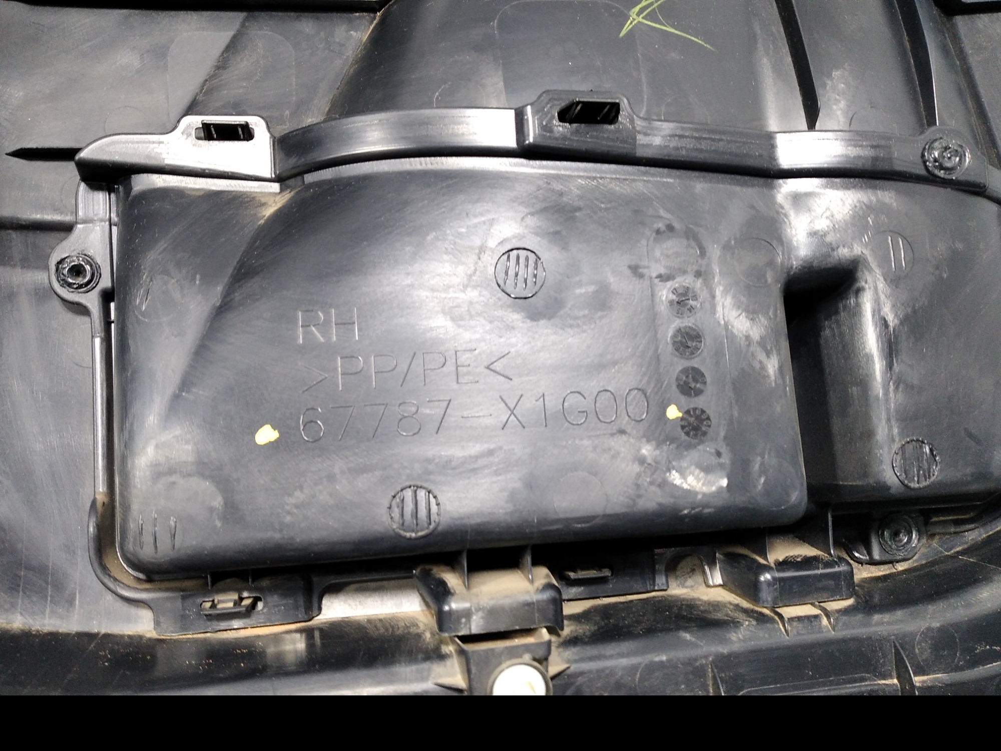 Forro Porta Trasei Direito Toyota Corolla 2015 A 2018 V372 Preto 4