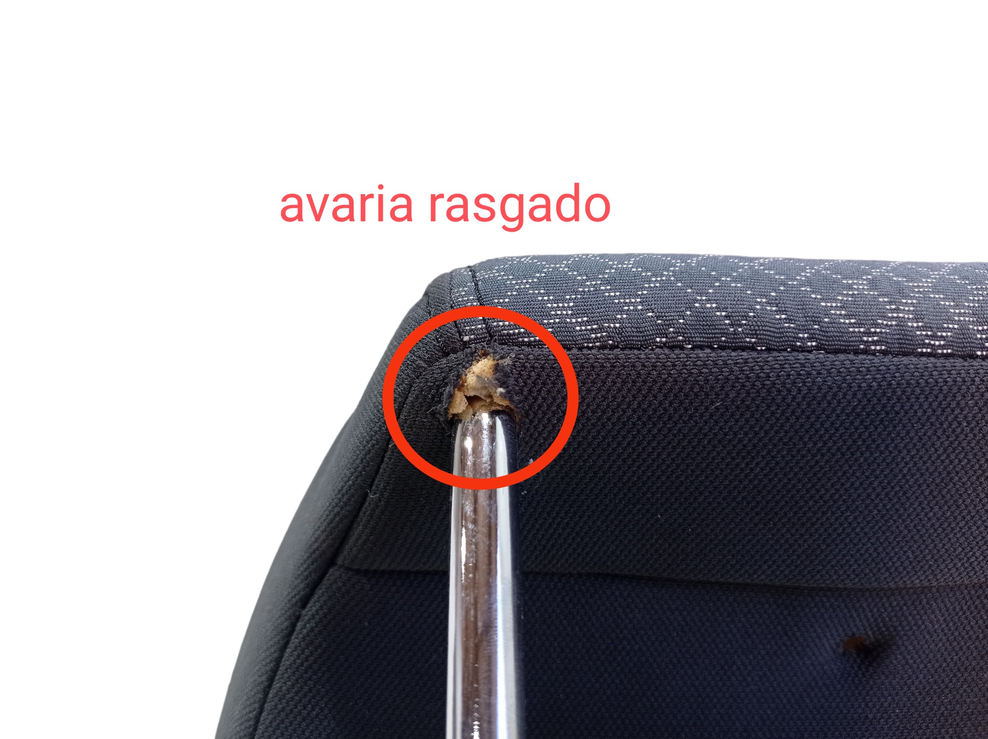 Apoio De Cabeça Banco Traseiro Esquerdo Lifan 530 2015 V567 3