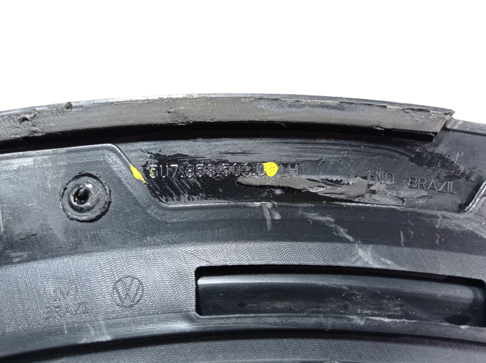 Moldura Friso Traseira Esquerdo Vw Saveiro Cross 2020 V467 9
