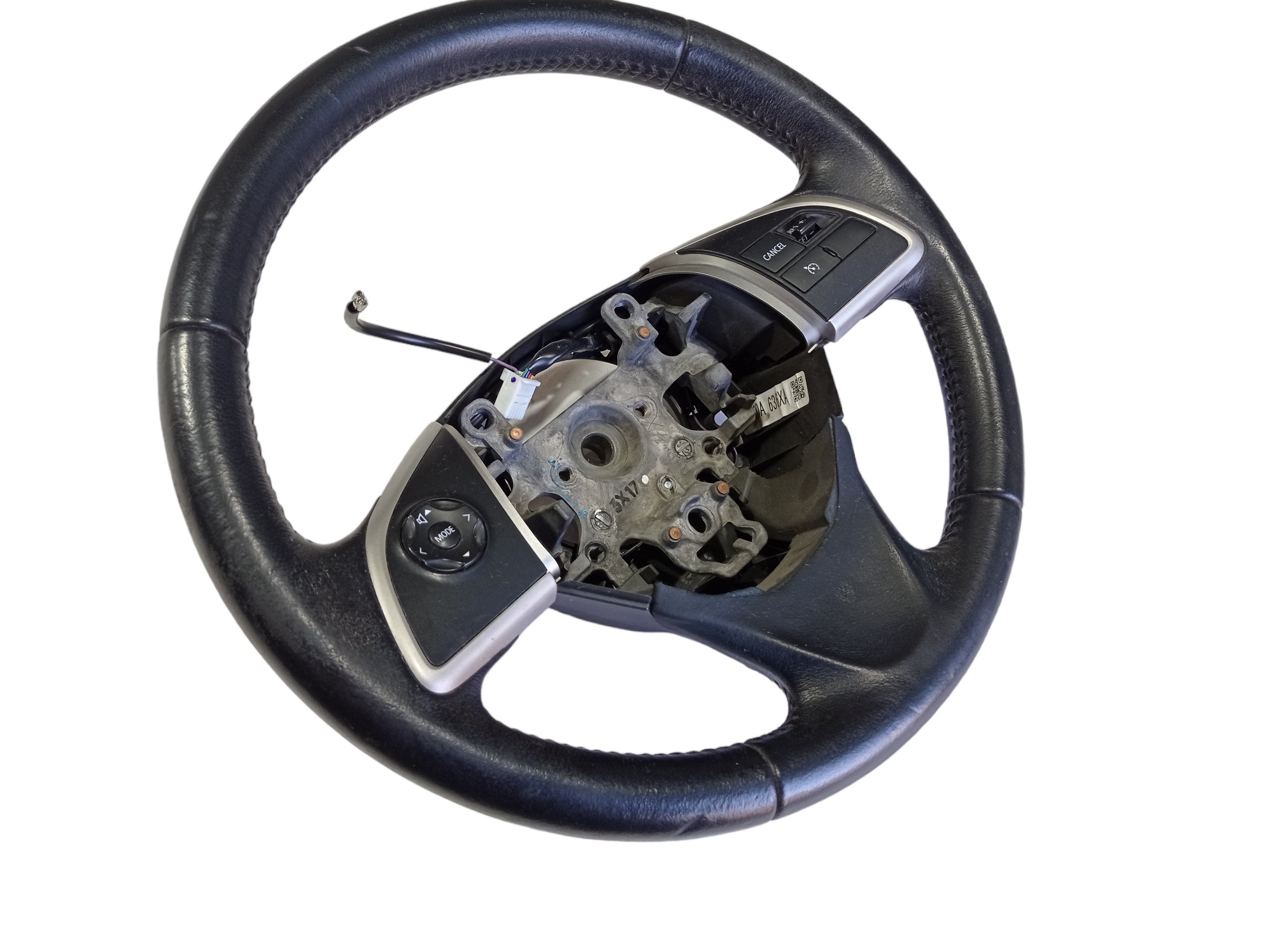 Volante Motorista Mitsubishi Asx Cvt 2014 V574 Preto 4