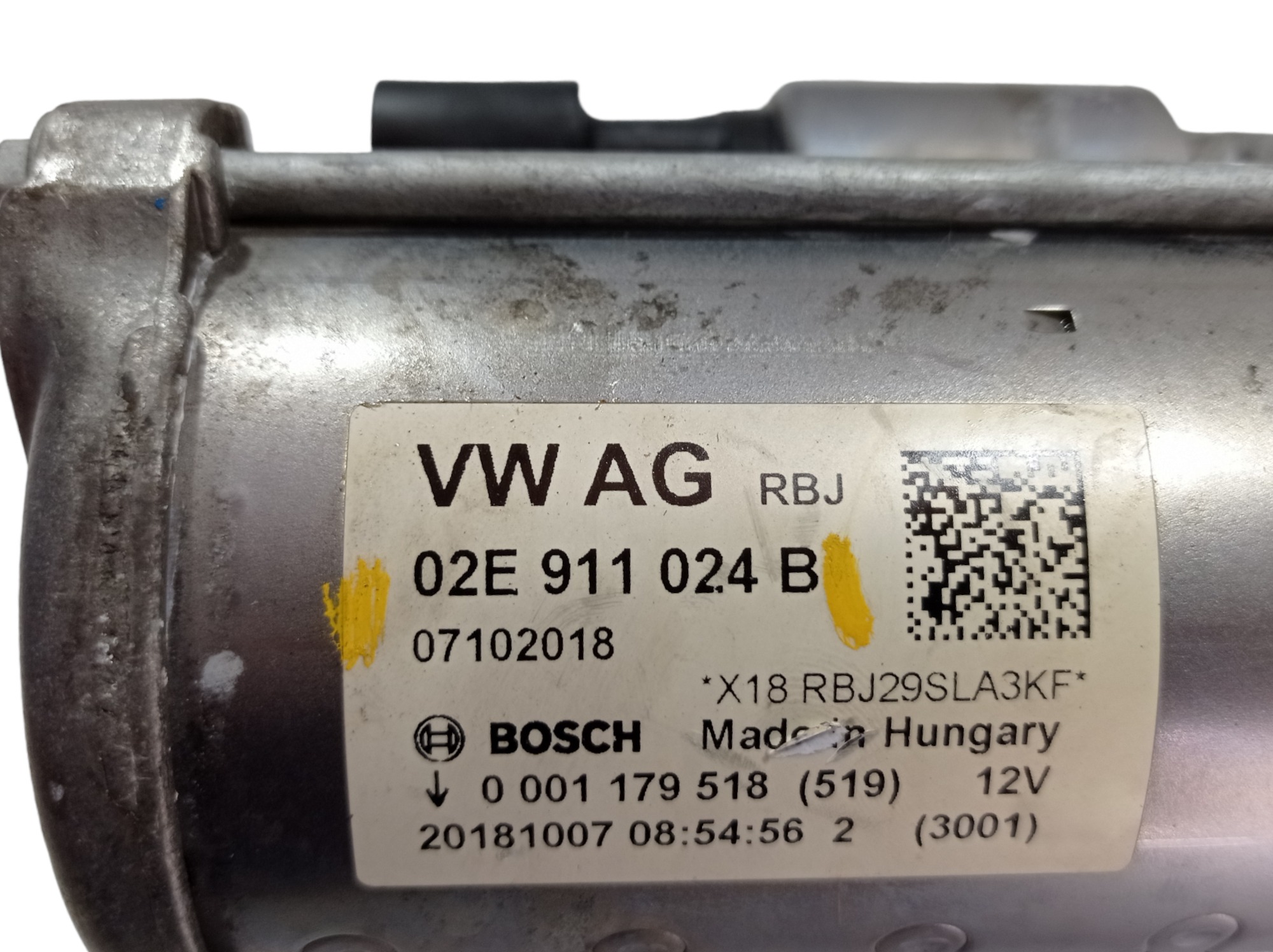 Motor De Arranque Vw Golf Gti 2.0 Turbo 2019 V563 3