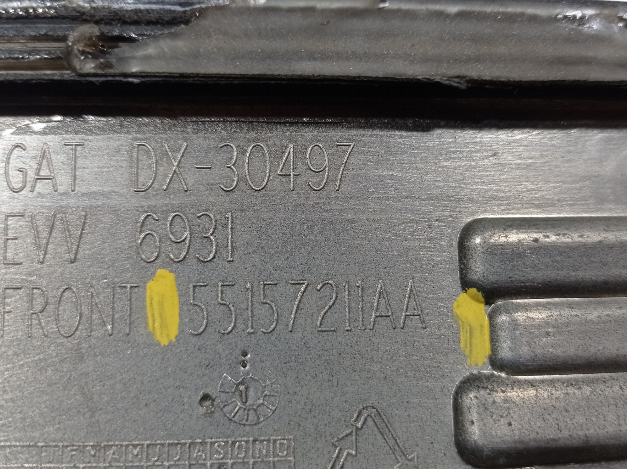Friso Porta Dianteira Esquerda Jeep Cherokee Ltd 2012 V561 Preto 9
