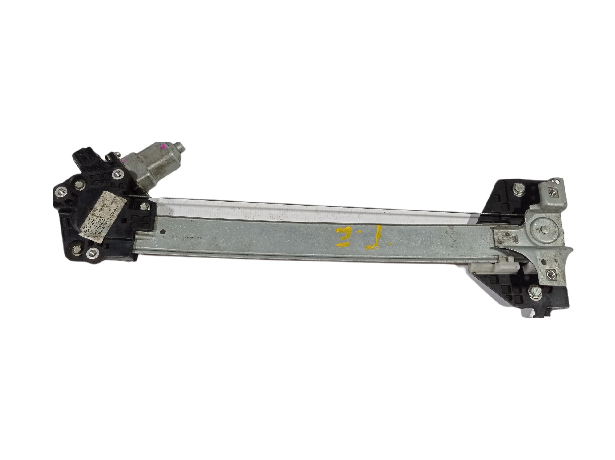 Máquina De Vidro Traseira Esquerda Honda Civic 2007 V148 1