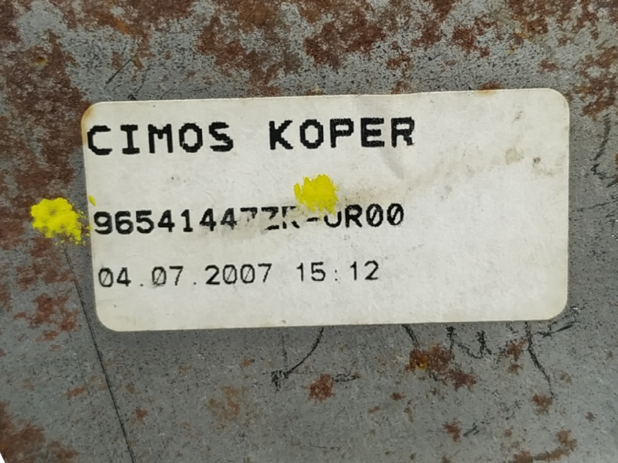 Alavanca Freio Mão Peugeot 307 2008 V369 4