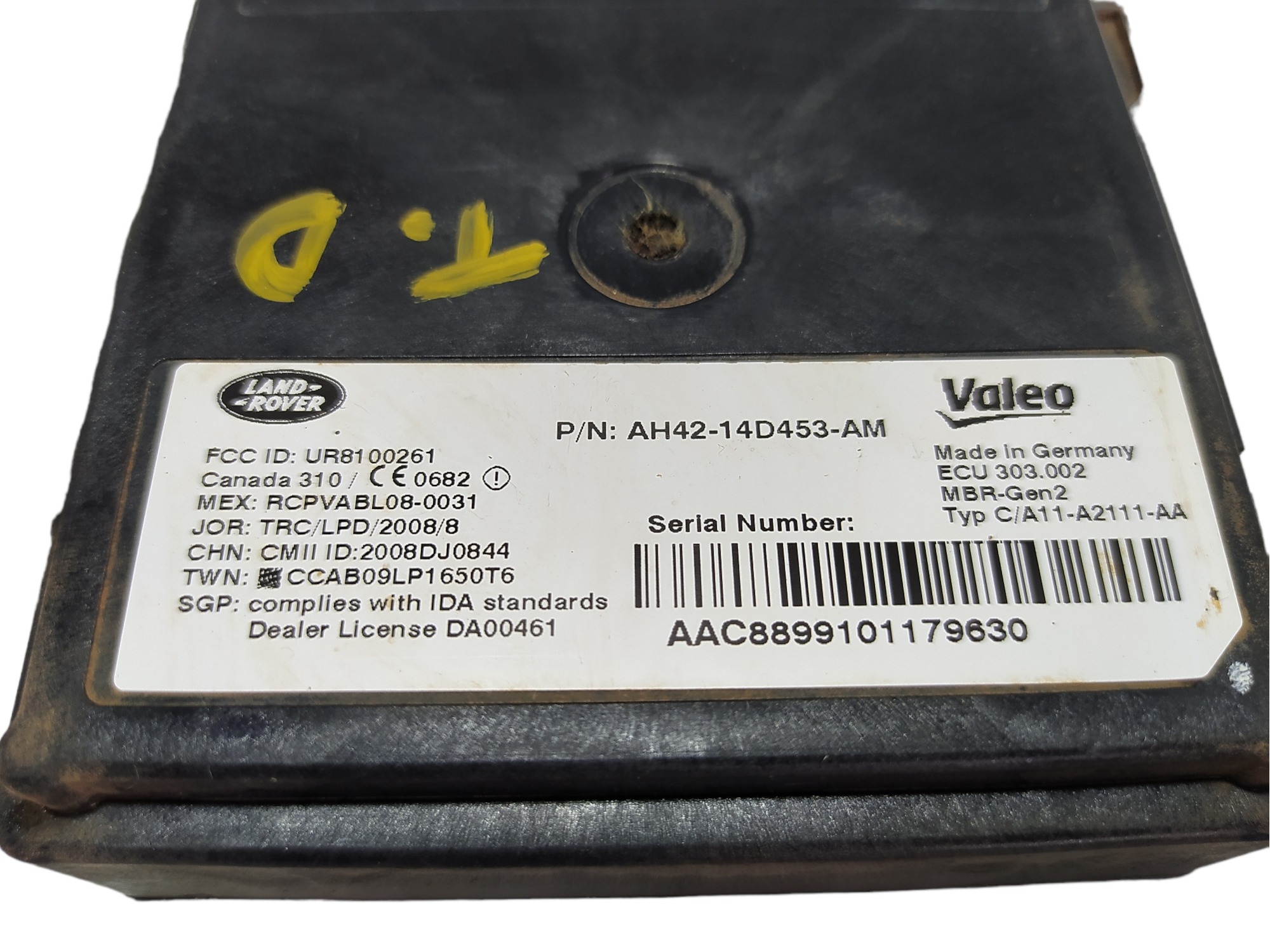Modulo Ponto Cego Radar Traseir Direito Vogue 2009 A 11 V546 9
