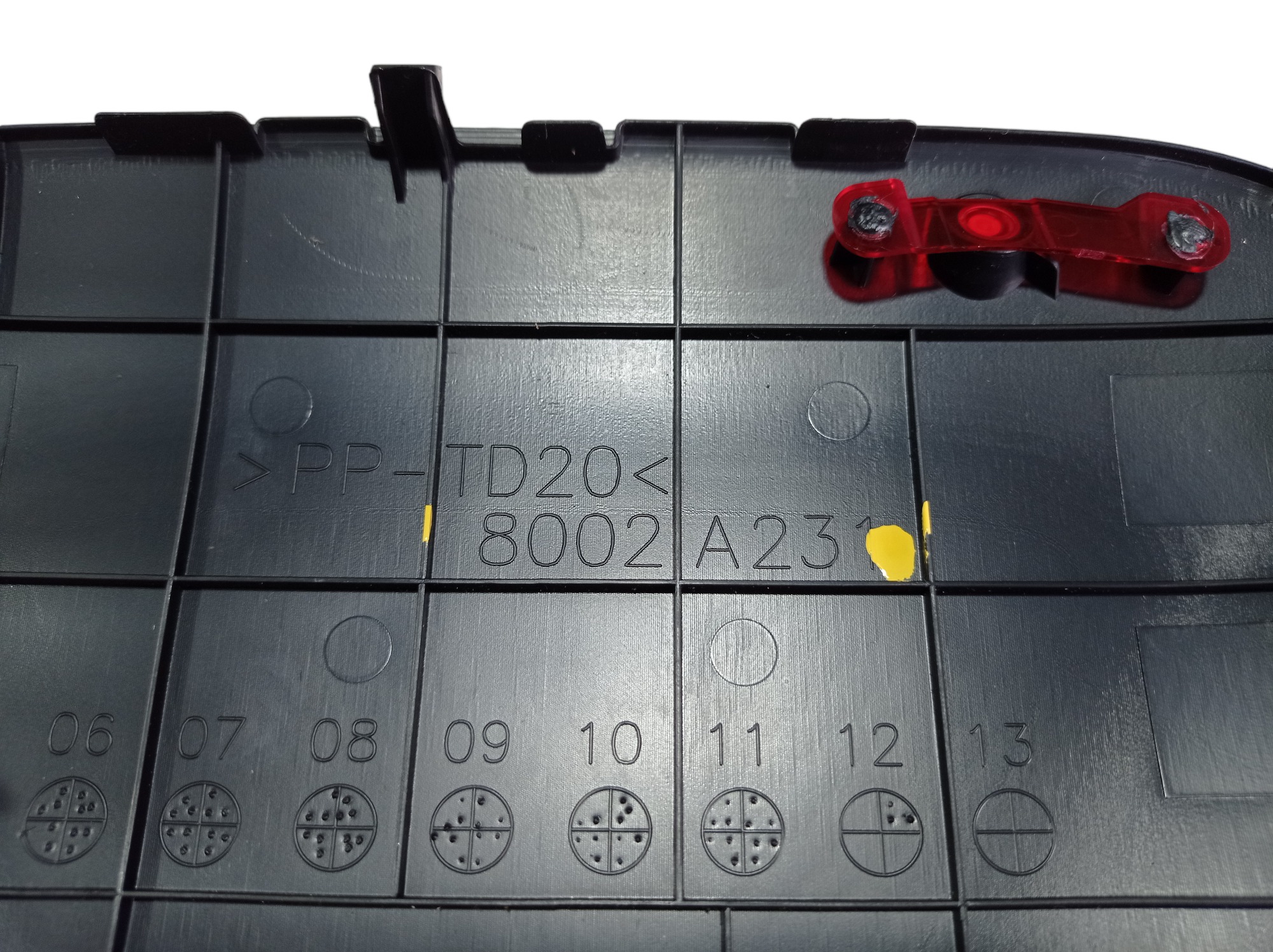 Acabamento Painel Mitsubishi Pajero Full 2012 V575 8