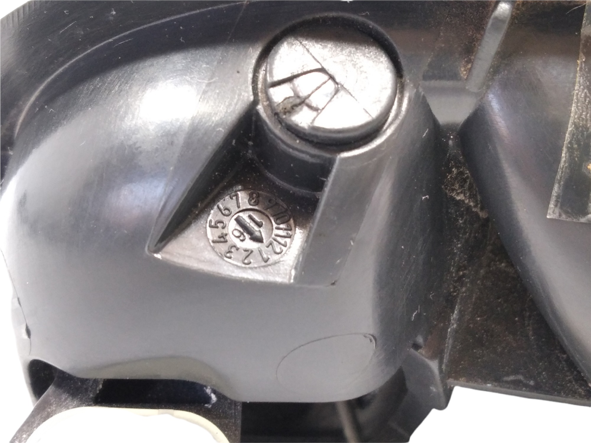 Maçaneta Interna Traseira Direita Sandero Stepway V346 Preto Traseira 6
