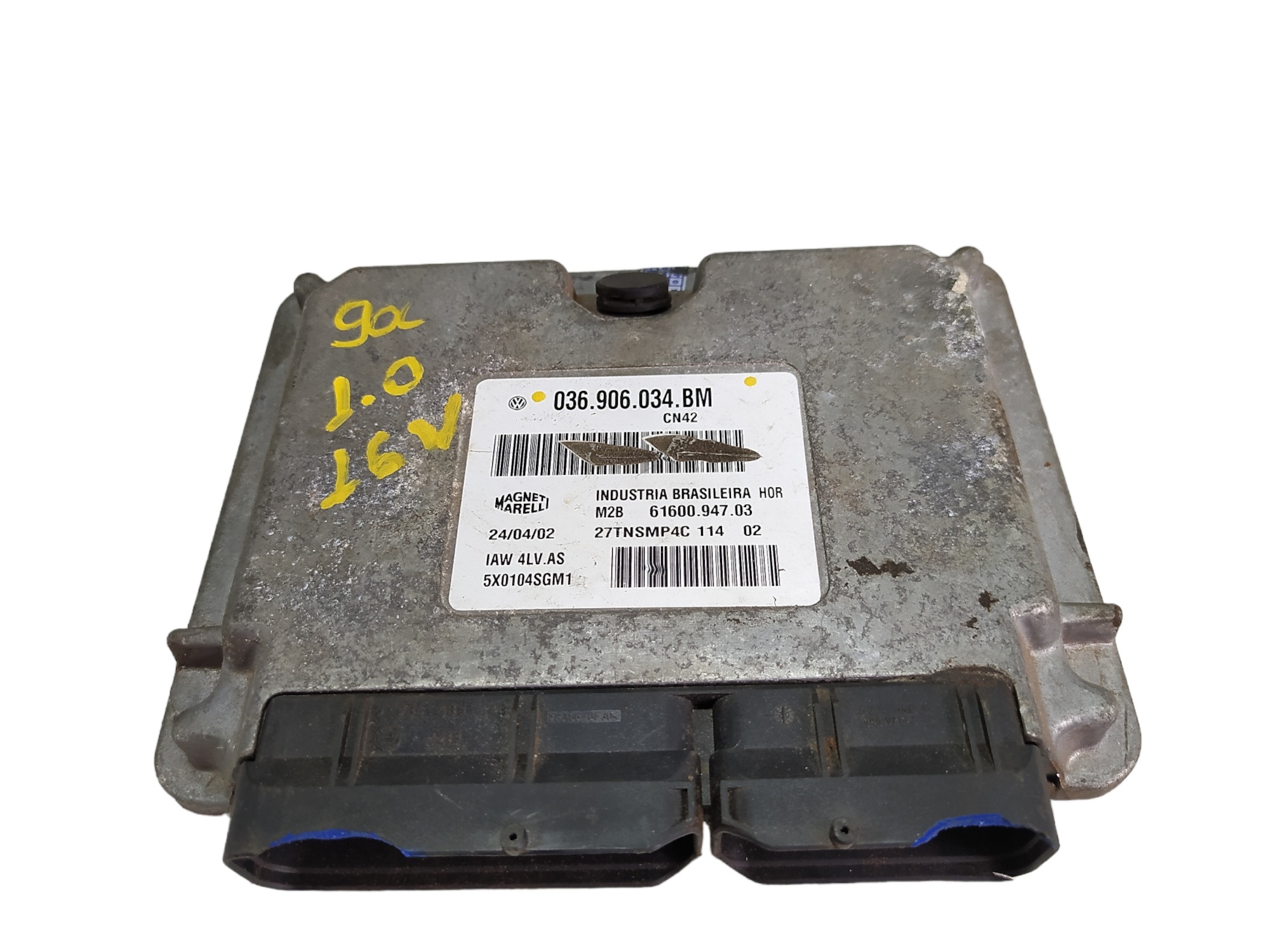 Módulo Injeção Vw Gol 1.0 16v V387 036906034bm 9