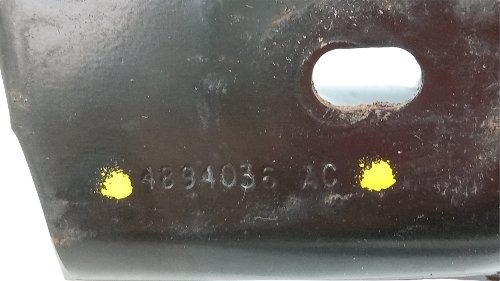 Carrinho Central Direito Chrysler Grand Caravan 2005 V368 7
