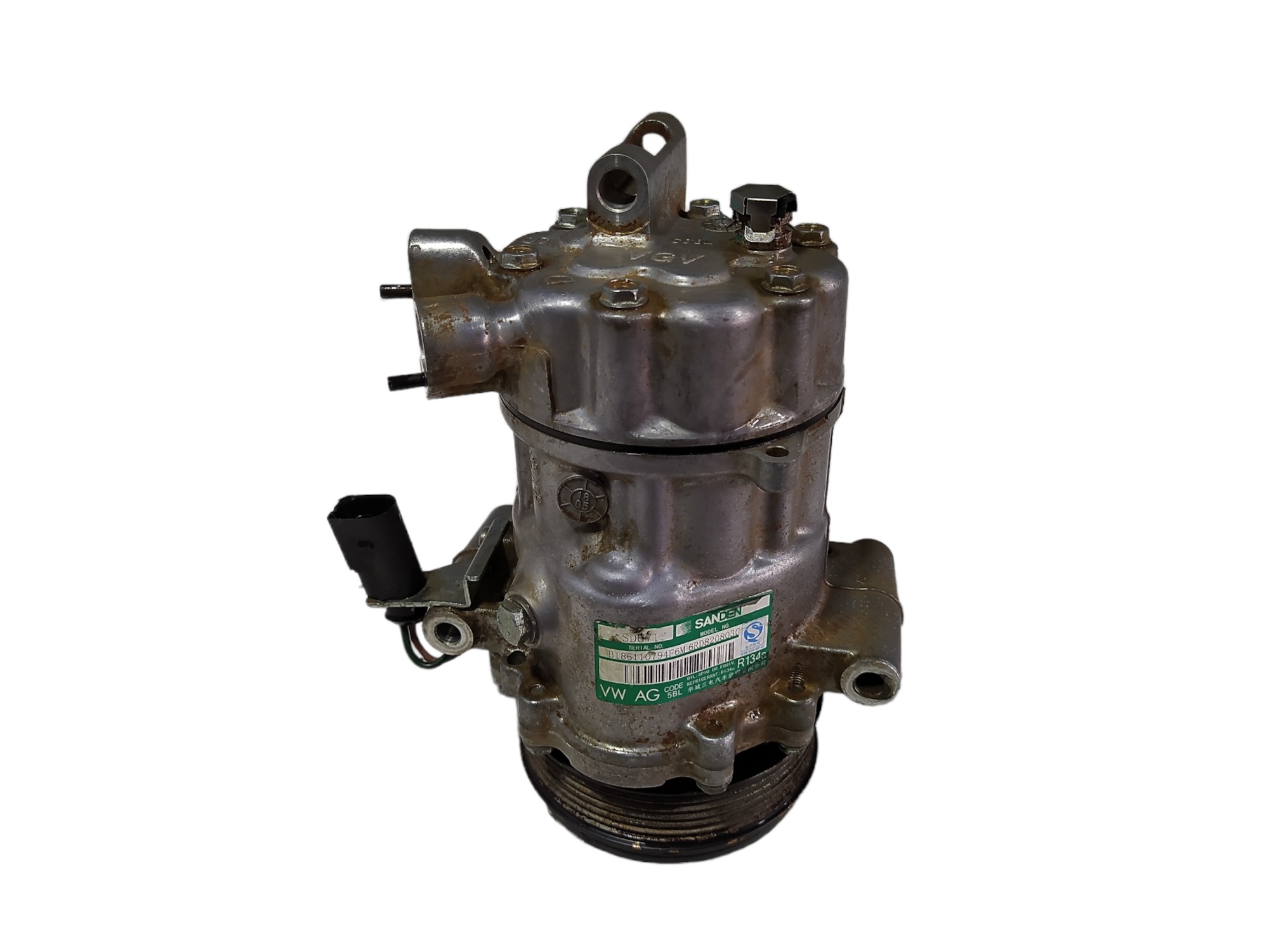 Compressor Ar Condicionado Vw Saveiro Cross 1.6 2020 V467 1